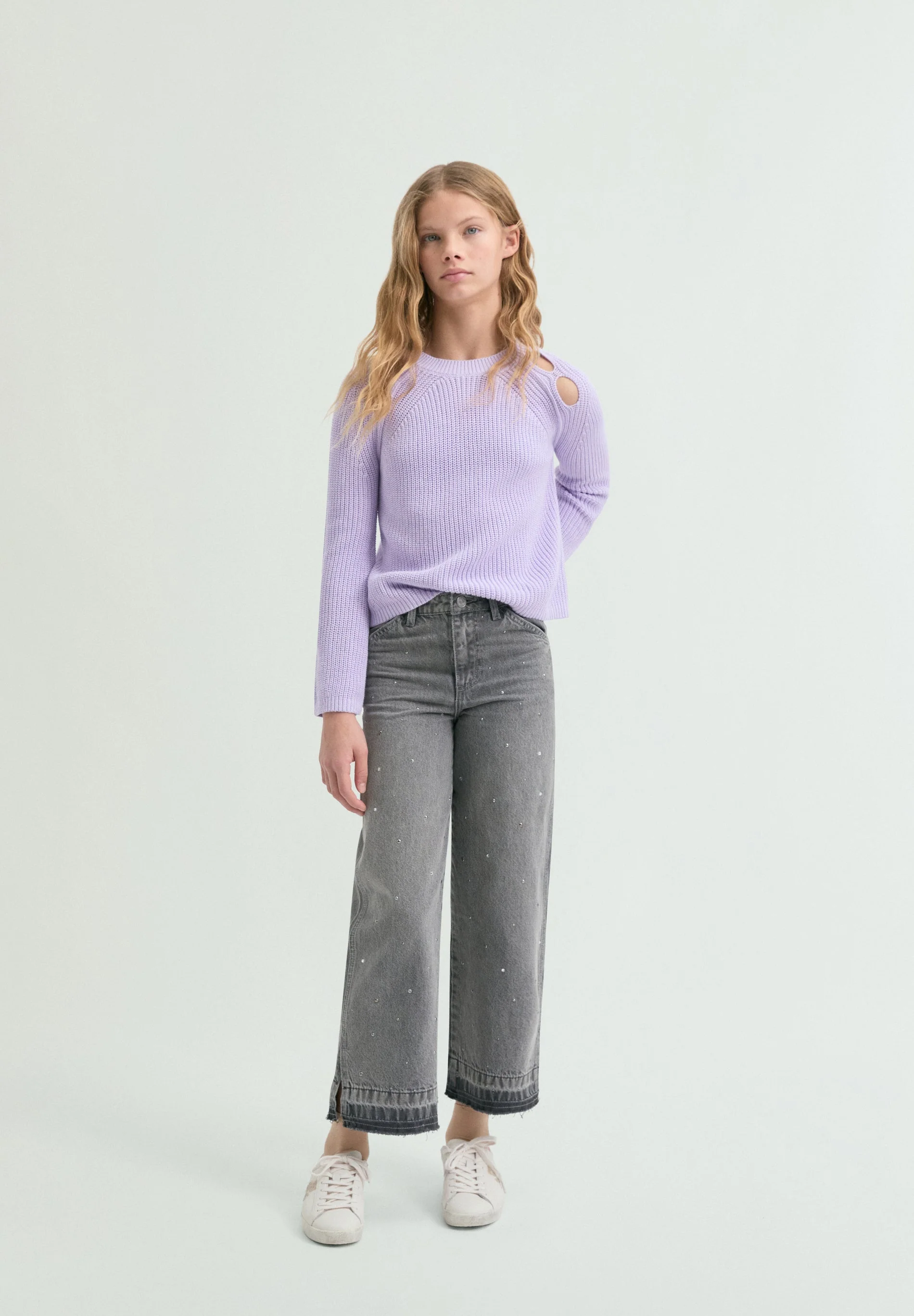 KNIT SWEATER WITH CUT-OUTS - Image 4