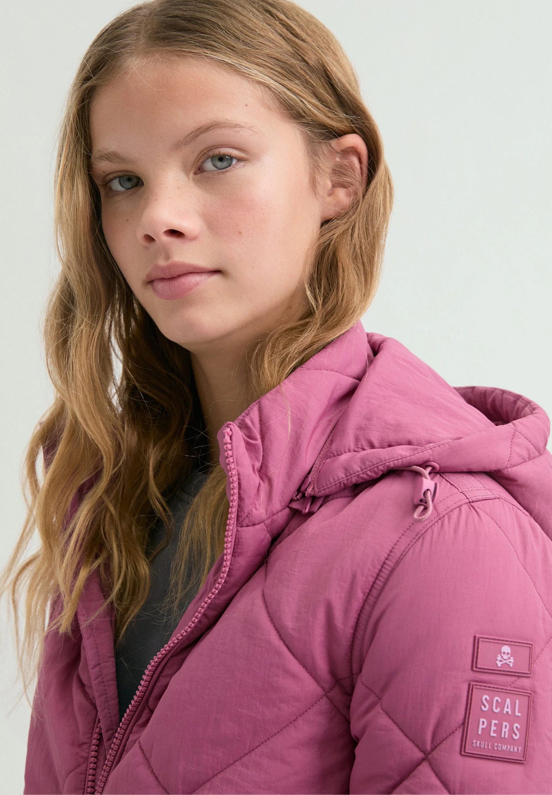 PUFFER JACKET WITH DETACHABLE HOOD - Image 4