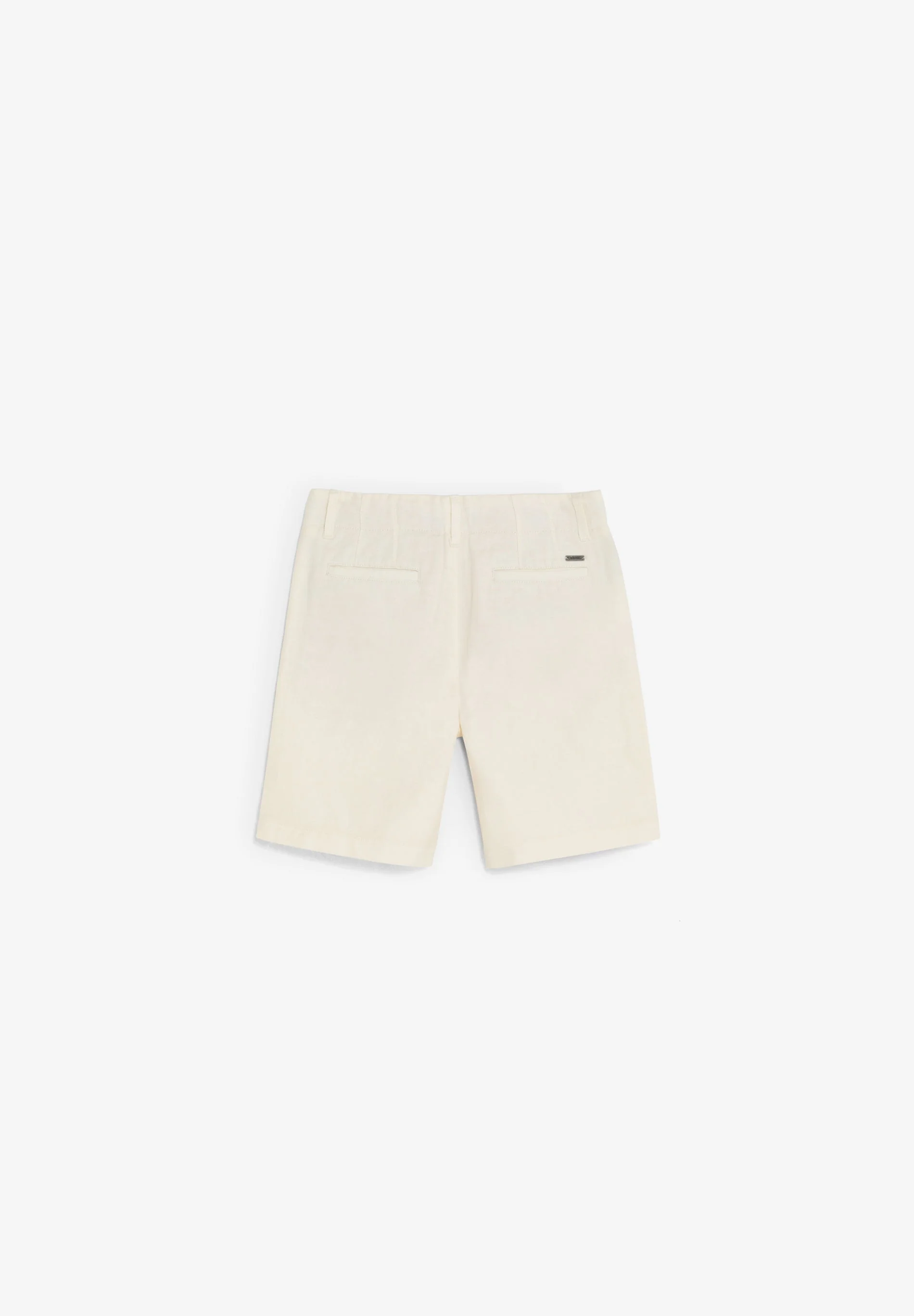 REGULAR FIT LINEN BERMUDA SHORTS - Image 7