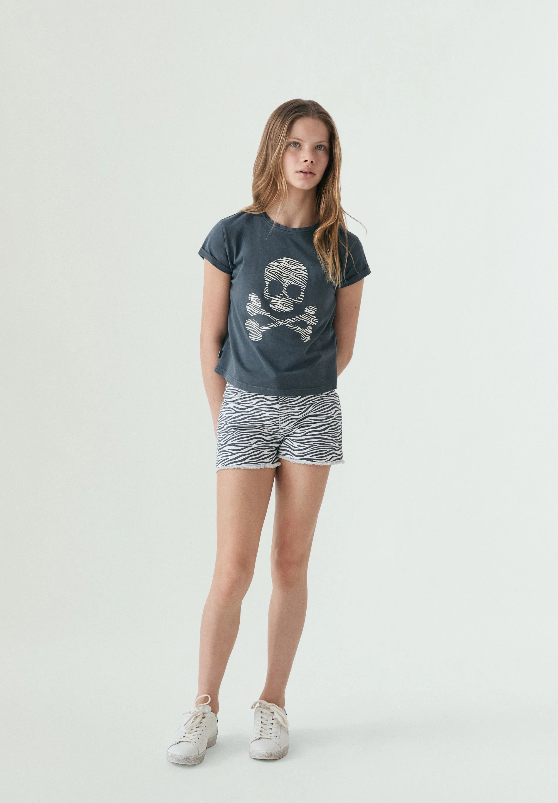 ANIMAL PRINT SHORTS