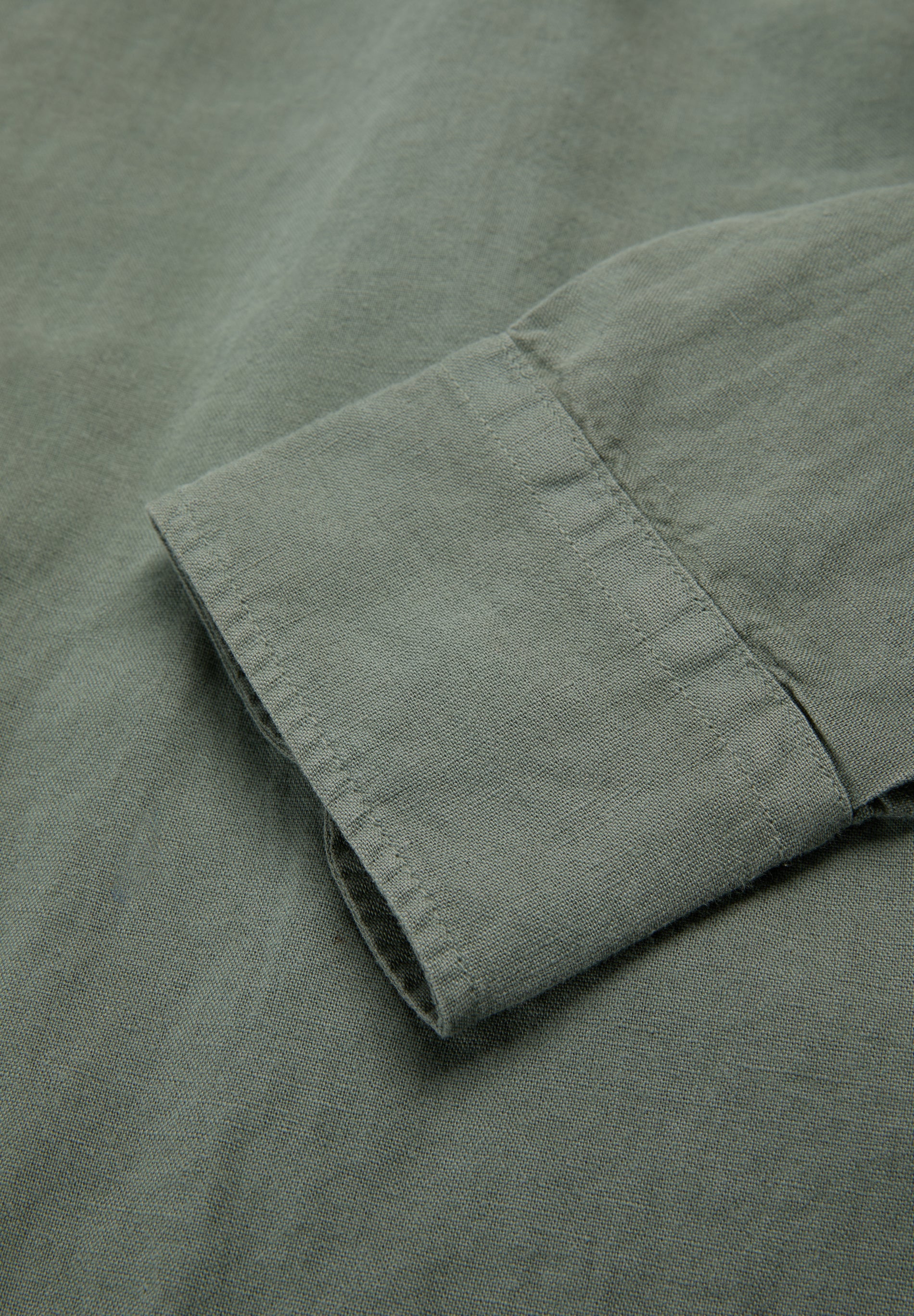REGULAR FIT LINEN SHIRT - Image 4