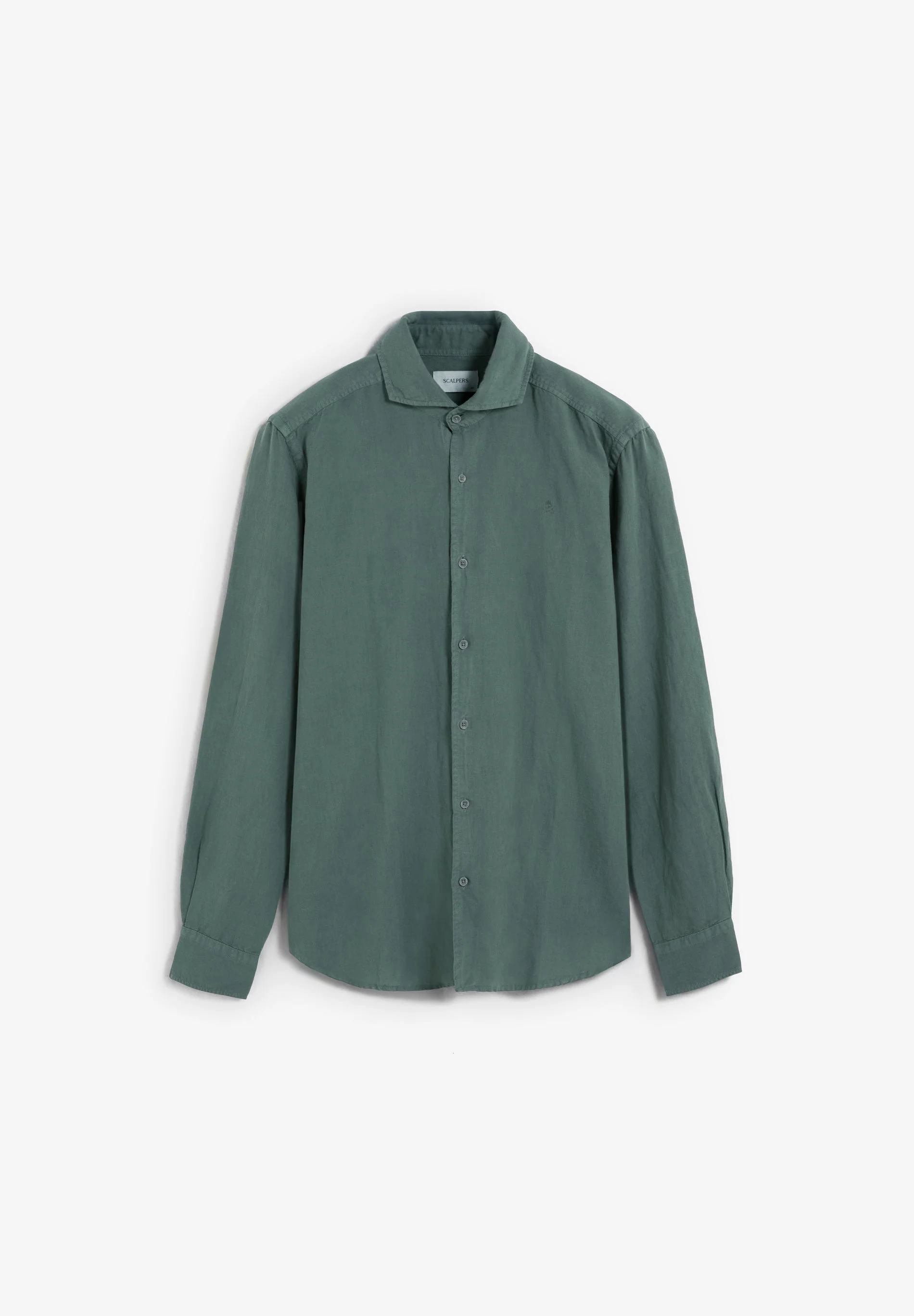 REGULAR FIT LINEN SHIRT