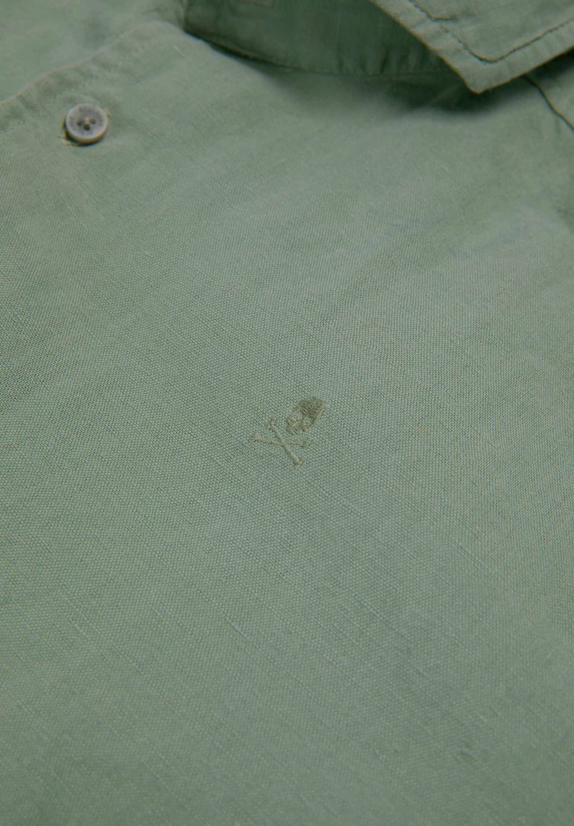 REGULAR FIT LINEN SHIRT - Image 4