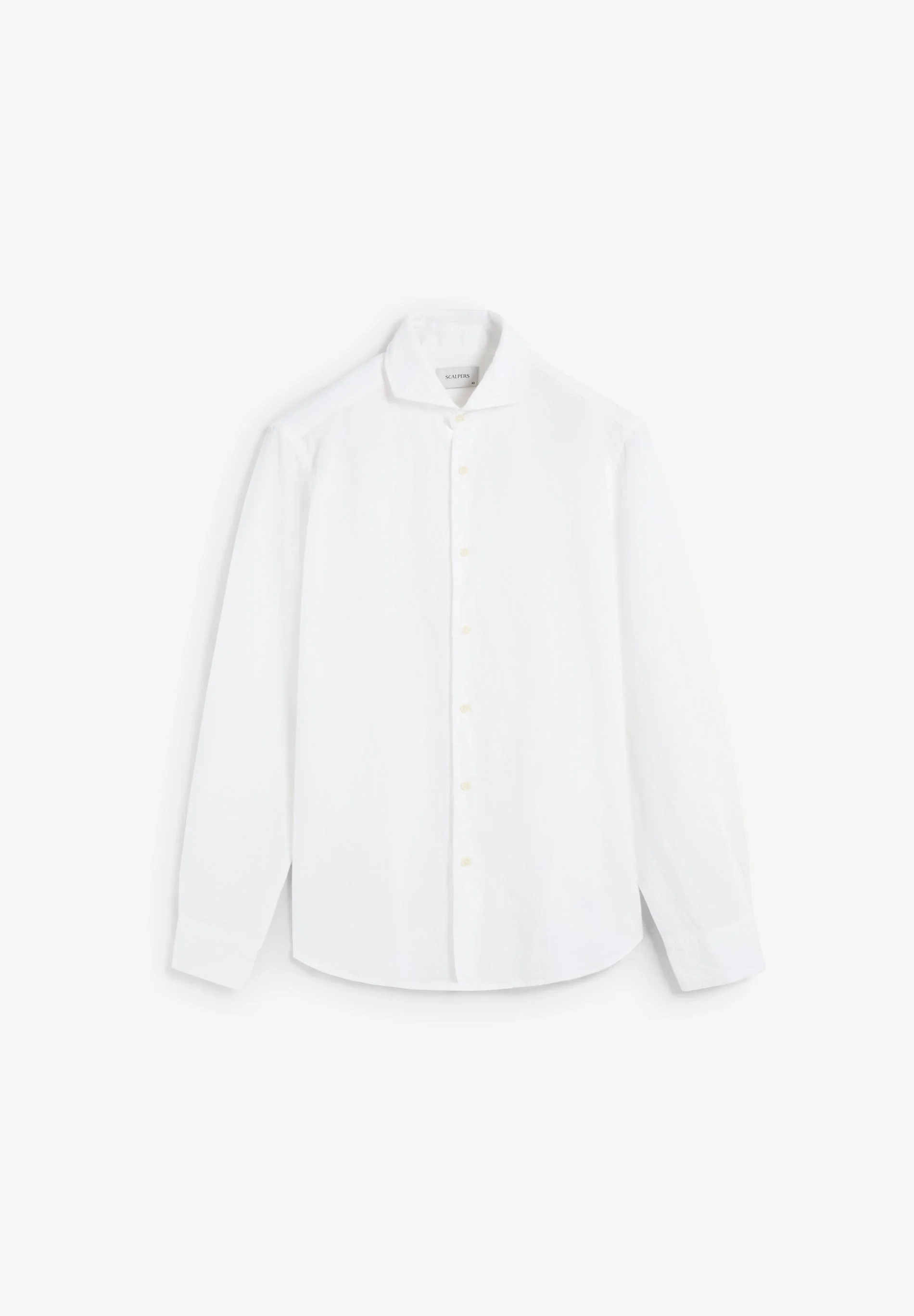 REGULAR FIT LINEN SHIRT