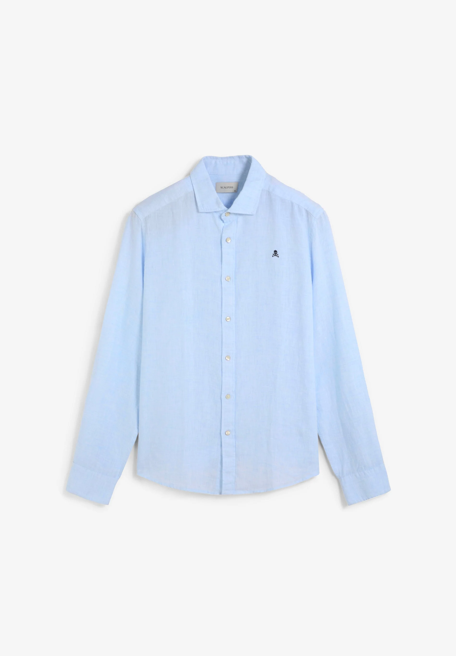 SLIM FIT LINEN SHIRT