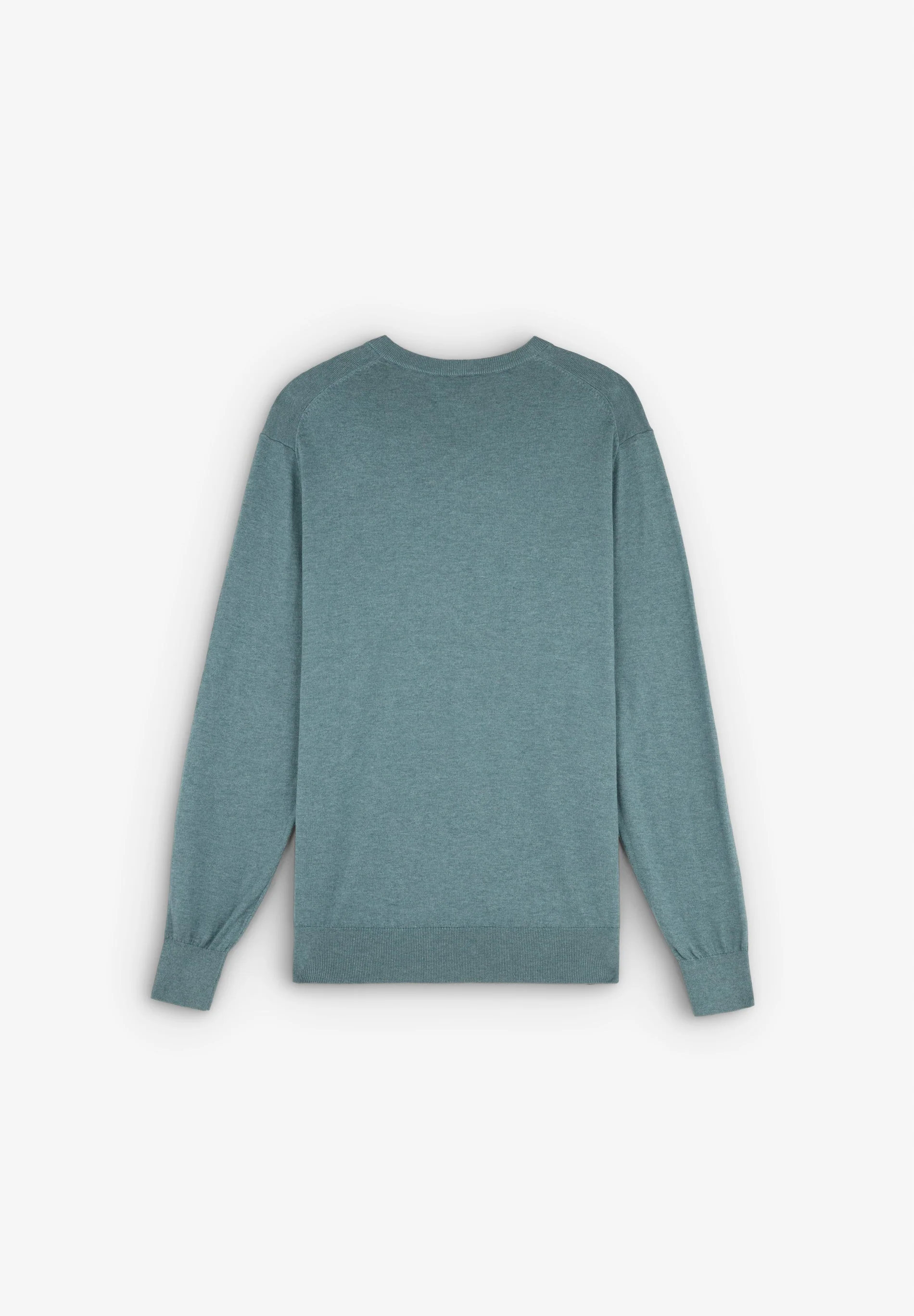SUPIMA SWEATER WITH TONAL EMBROIDERY - Image 4