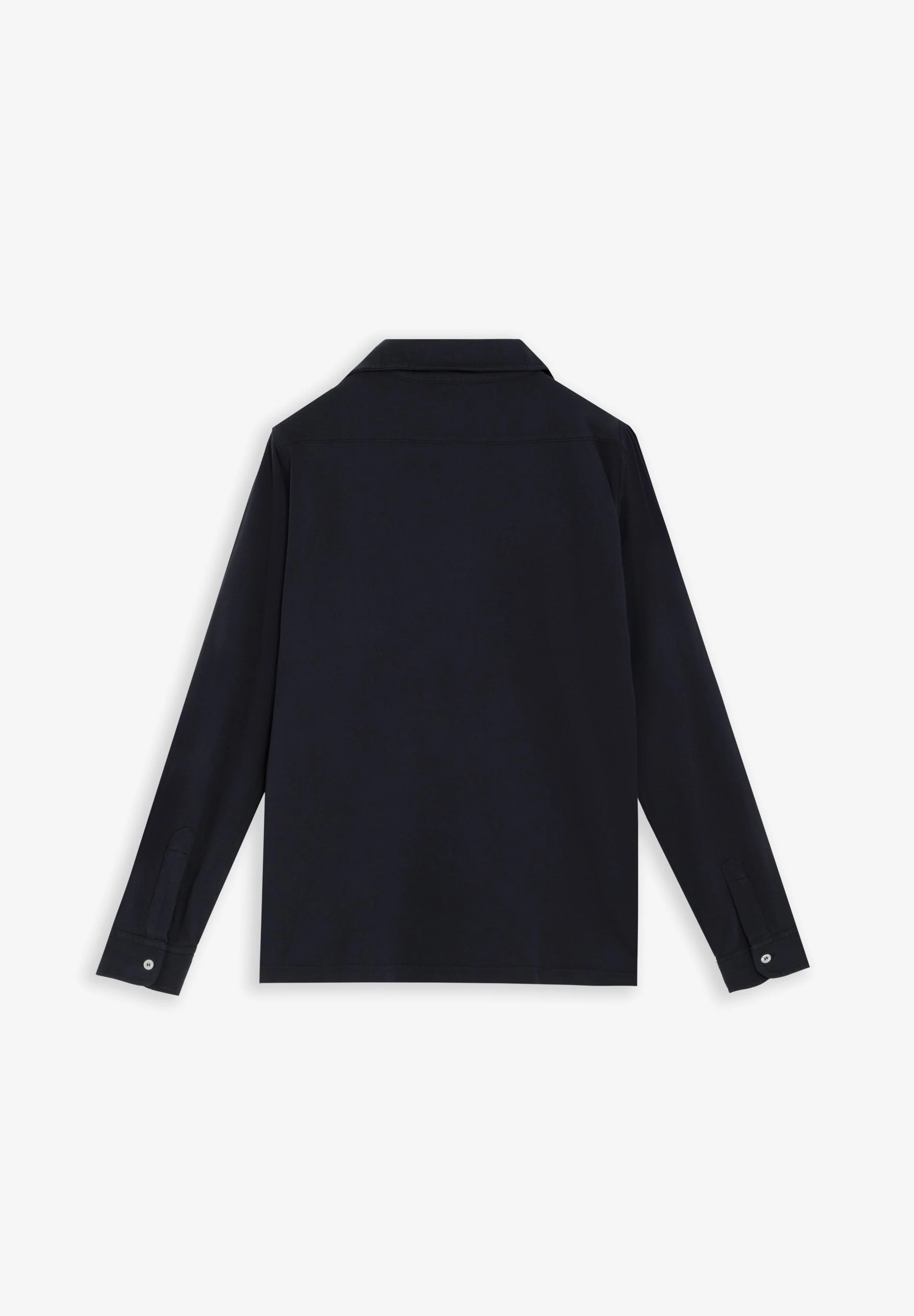 LONG SLEEVE COTTON POLO SHIRT - Image 2