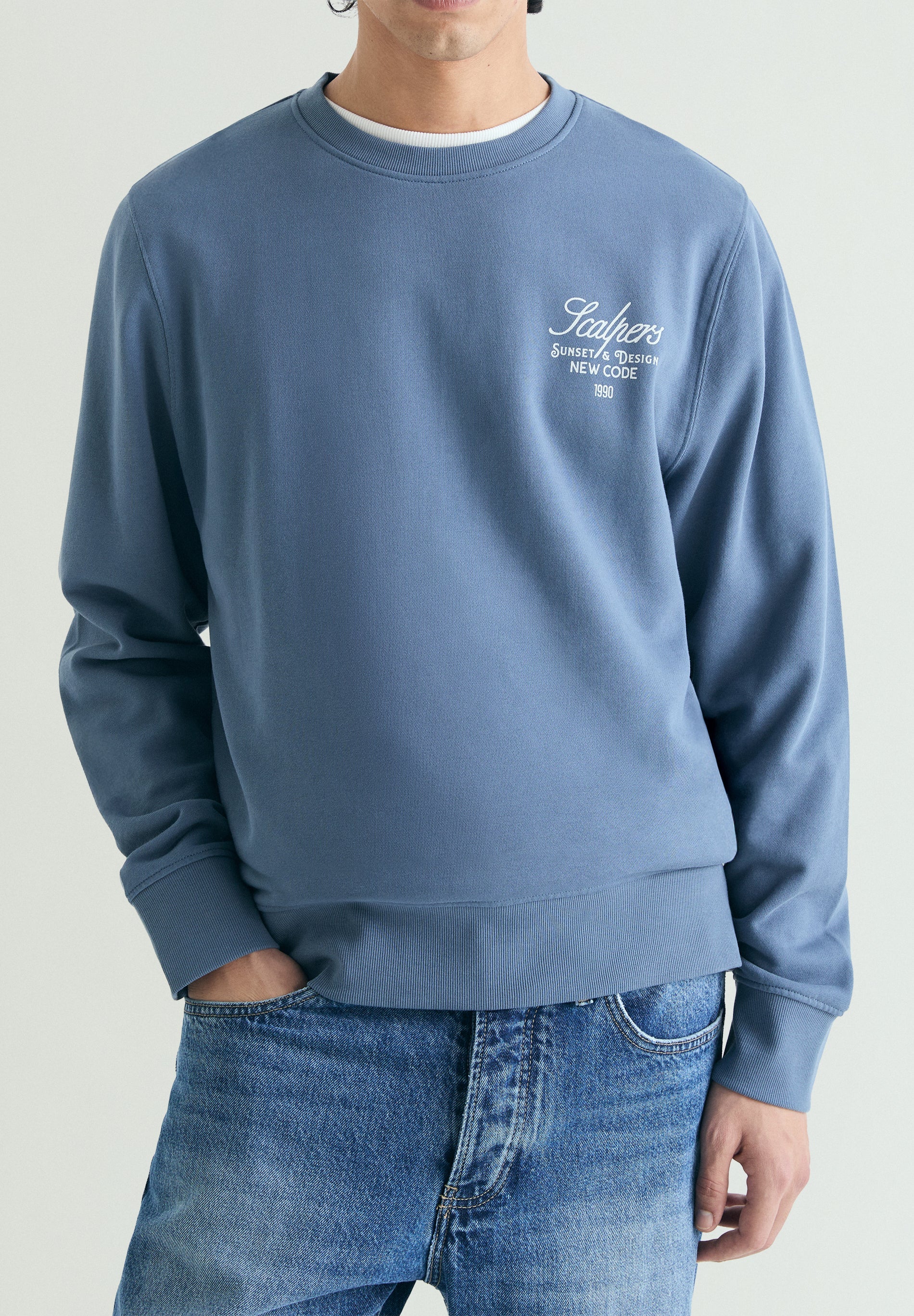FADED PRINT SWEATSHIRT - Image 4