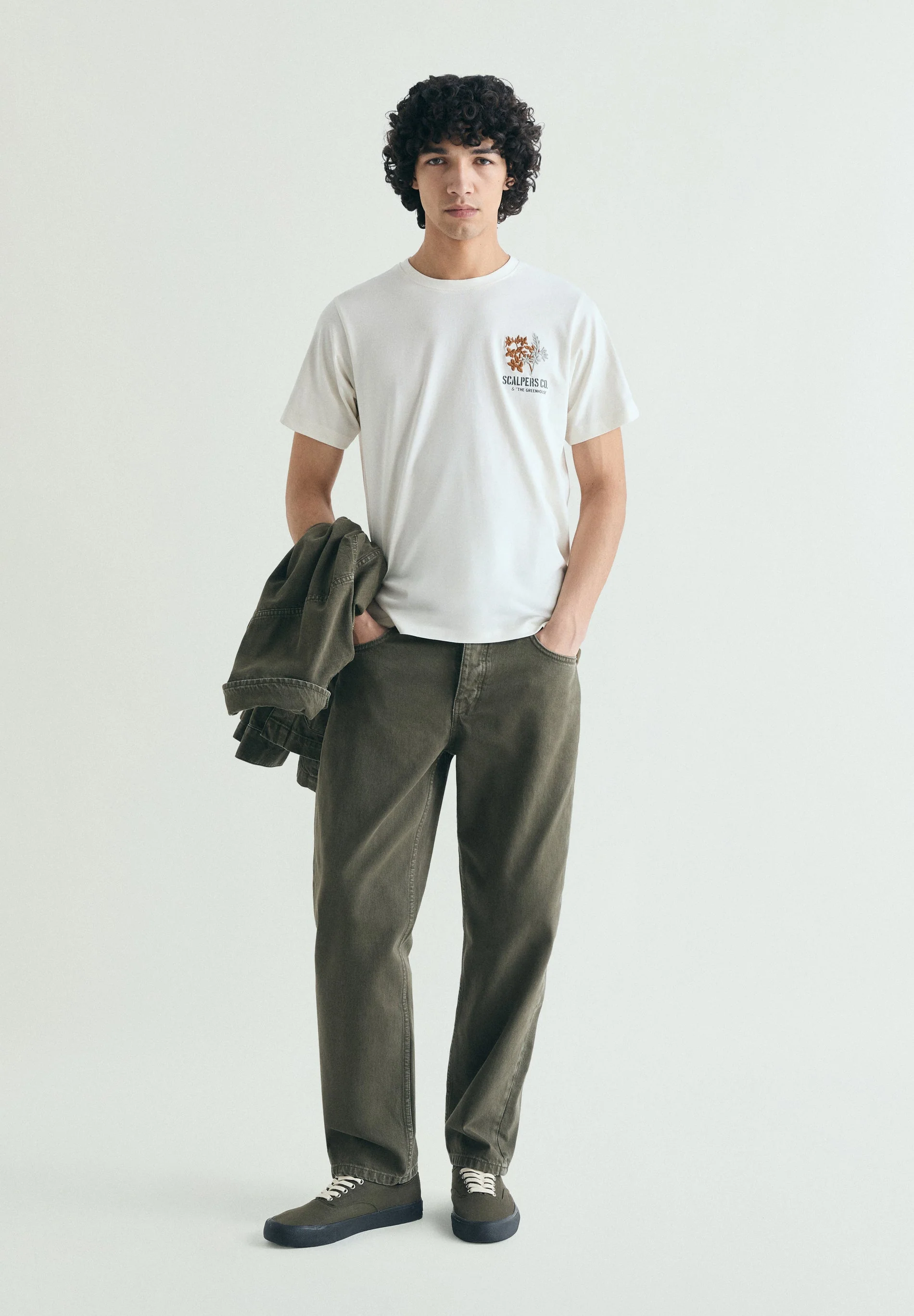 EMBROIDERED COTTON T-SHIRT - Image 2