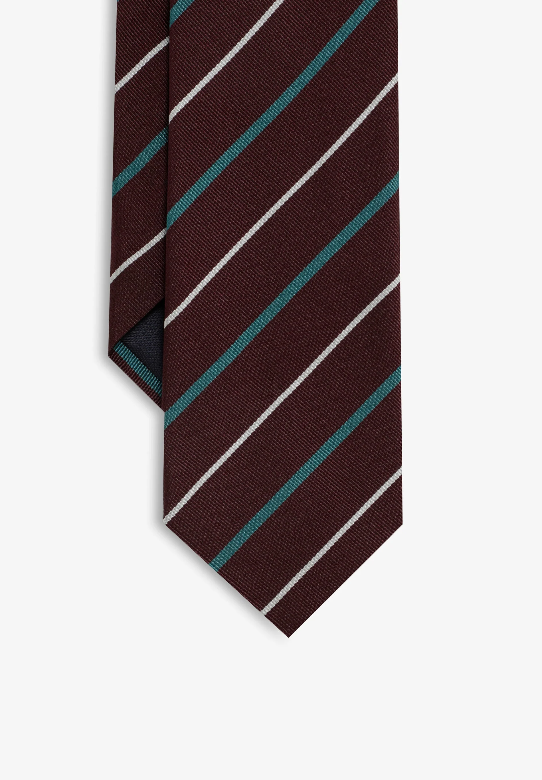 STRIPED SILK TIE - Image 2