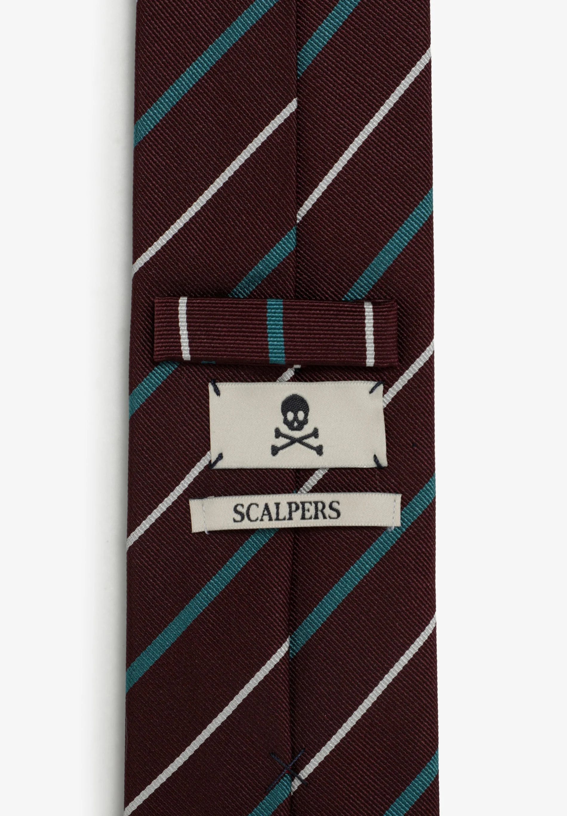 STRIPED SILK TIE - Image 3