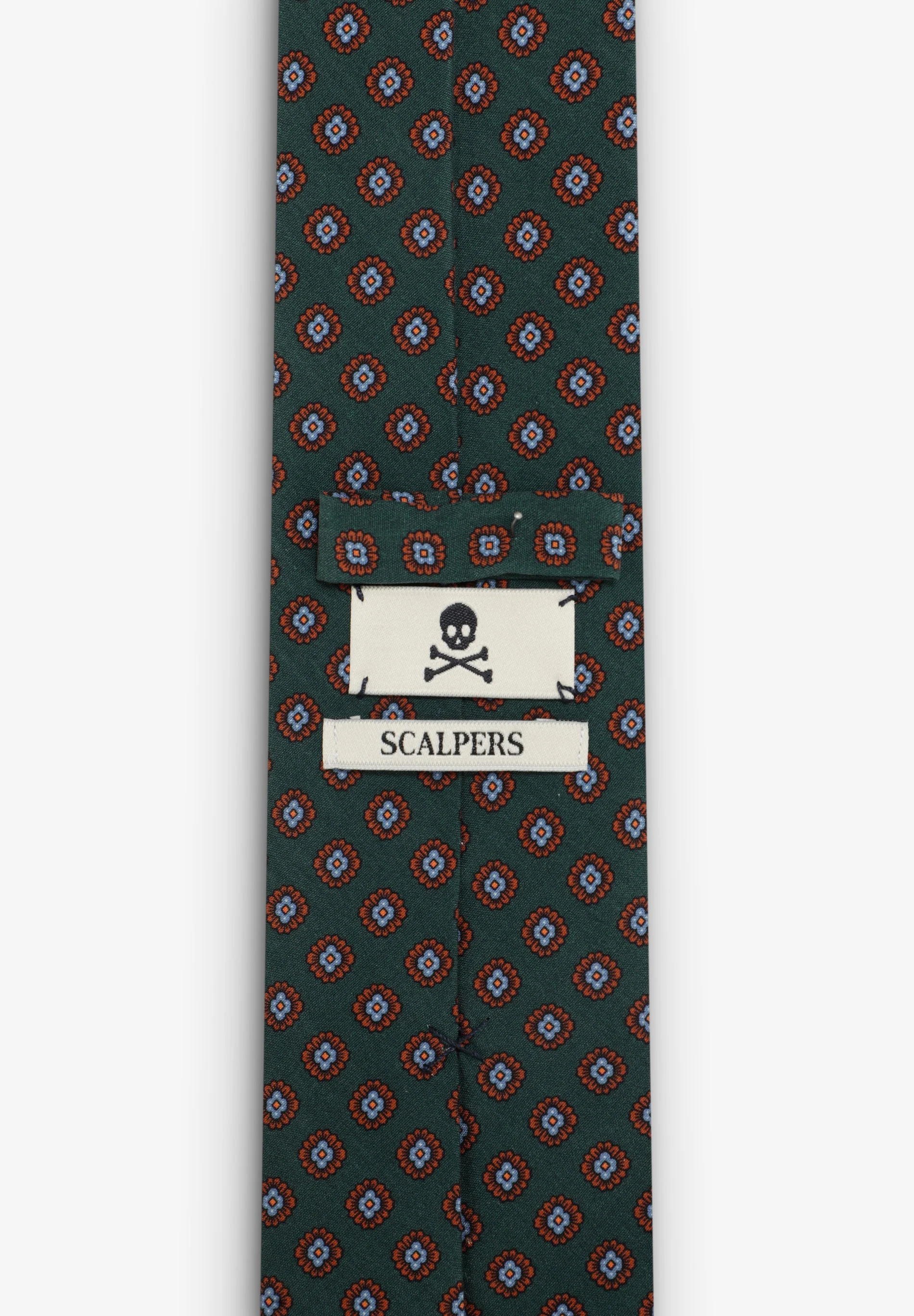 SILK TIE WITH VINTAGE MOTIFS - Image 3