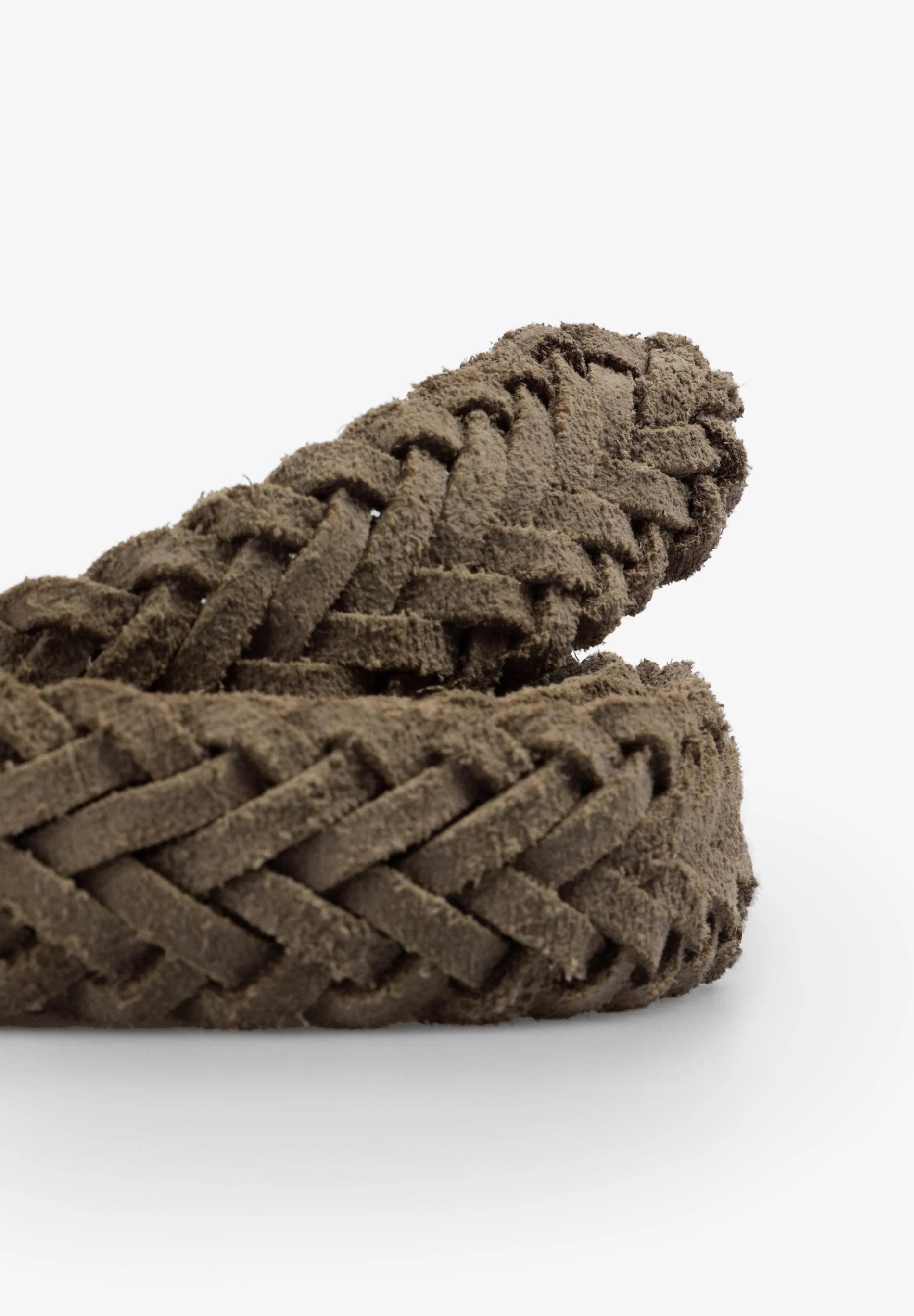 BRAIDED SUEDE BELT - Image 3