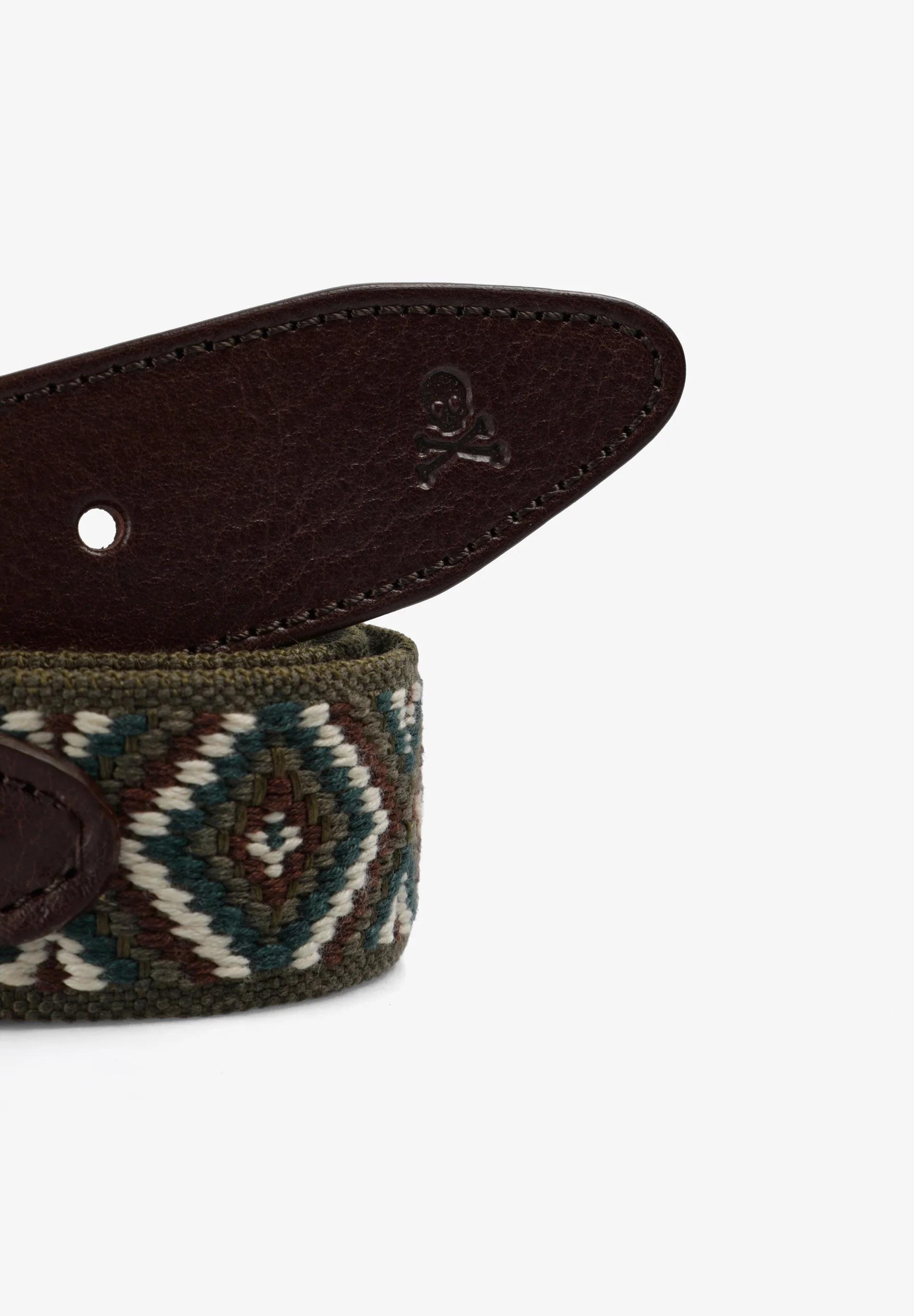 ETHNIC LEATHER BELT - Image 3