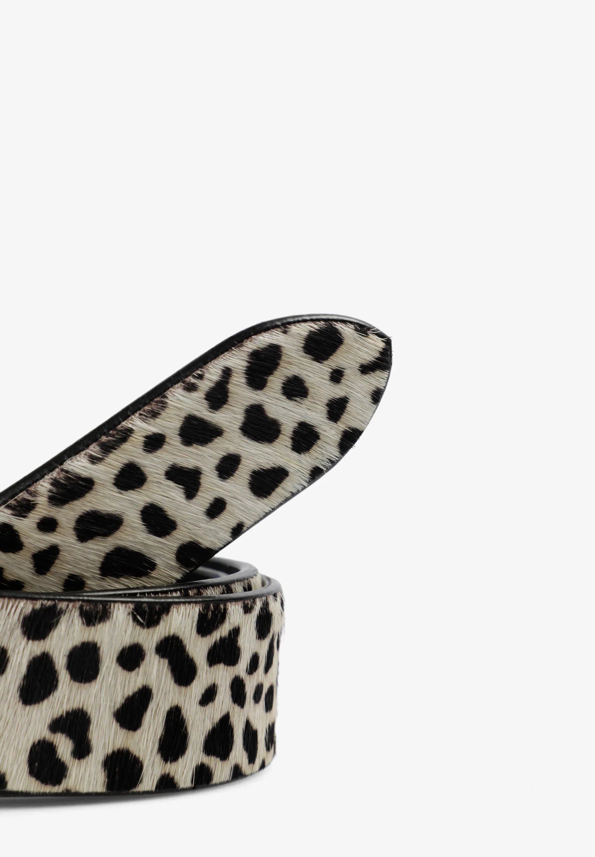 ANIMAL PRINT LEATHER BELT - Image 3