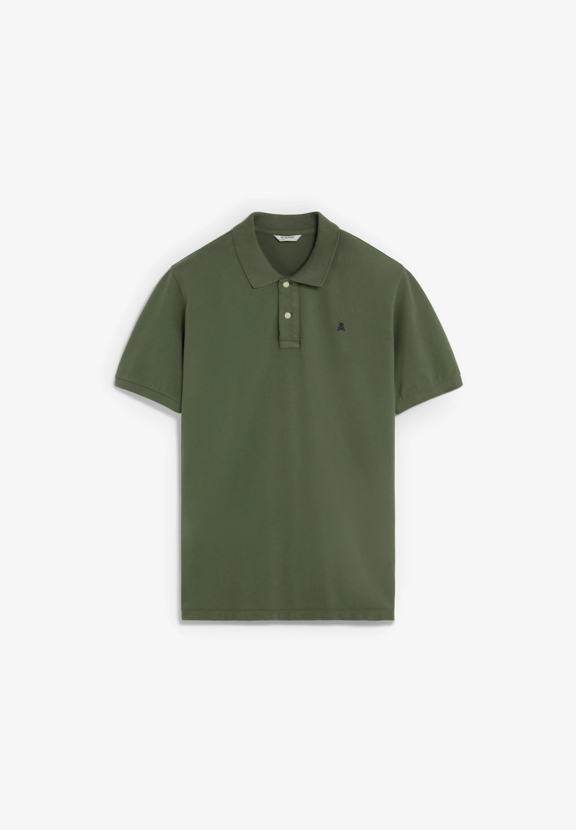 PIQUĂ POLO SHIRT WITH CONTRAST EMBROIDERY