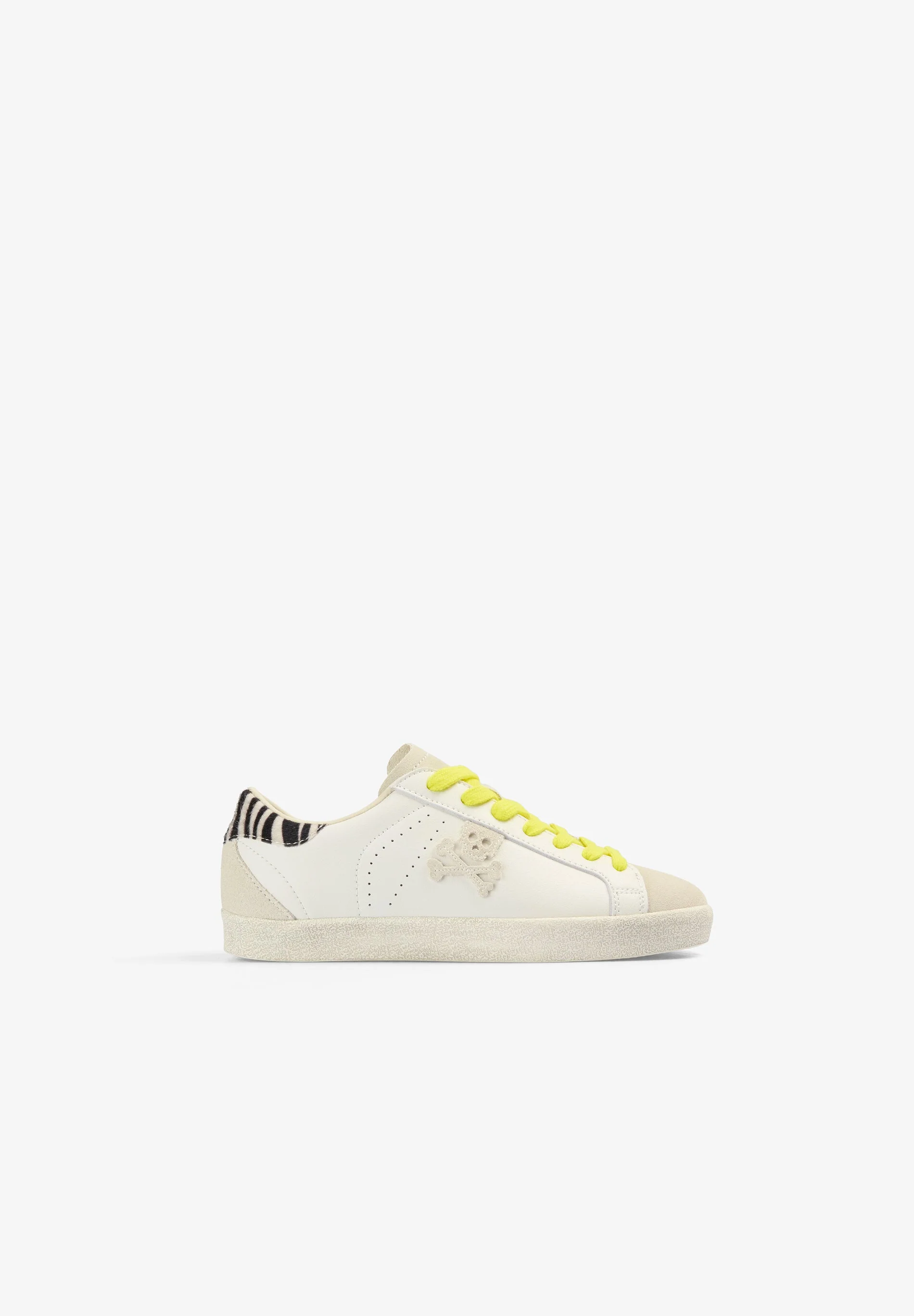 ANIMAL PRINT NEON SNEAKERS