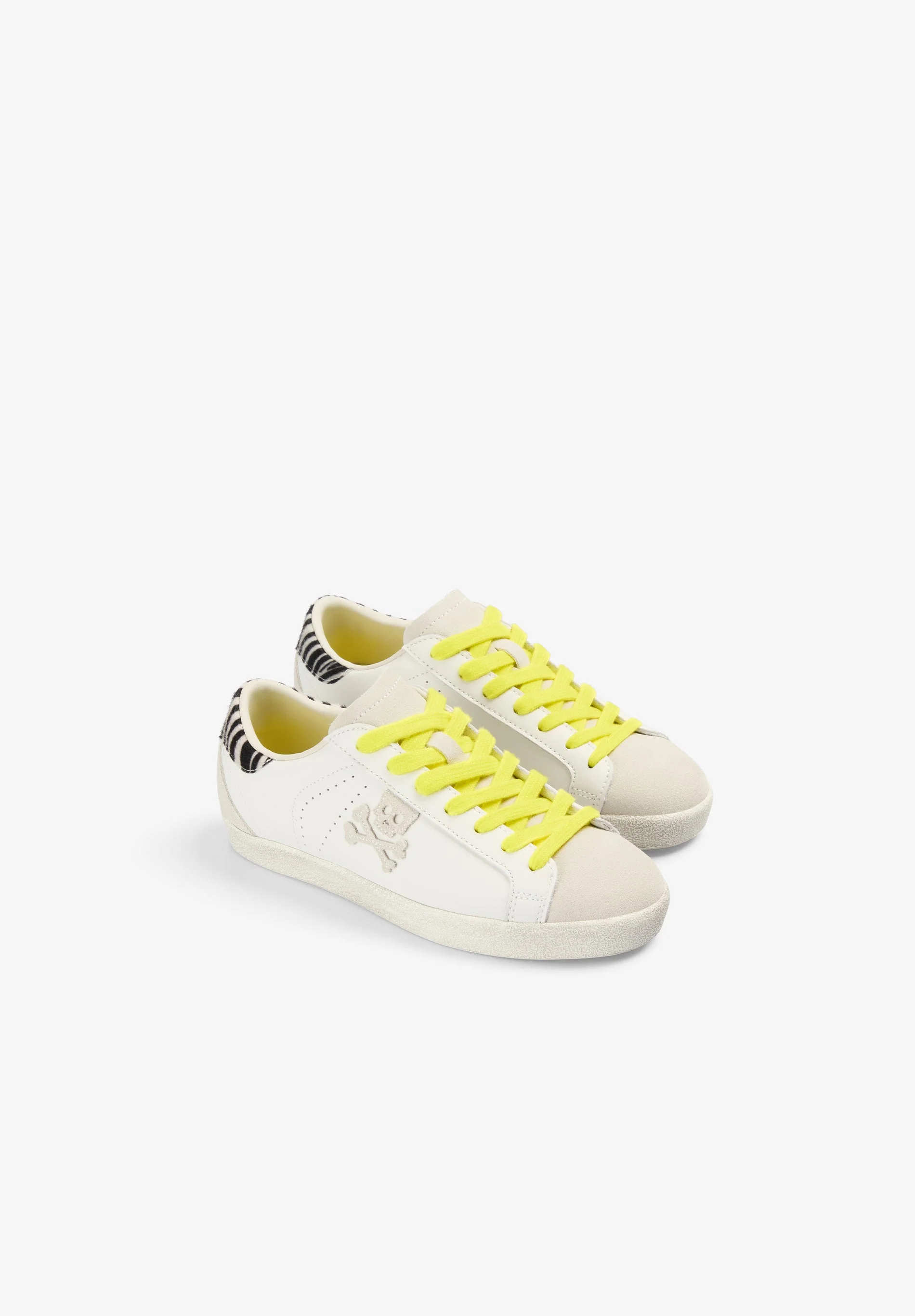 ANIMAL PRINT NEON SNEAKERS - Image 2