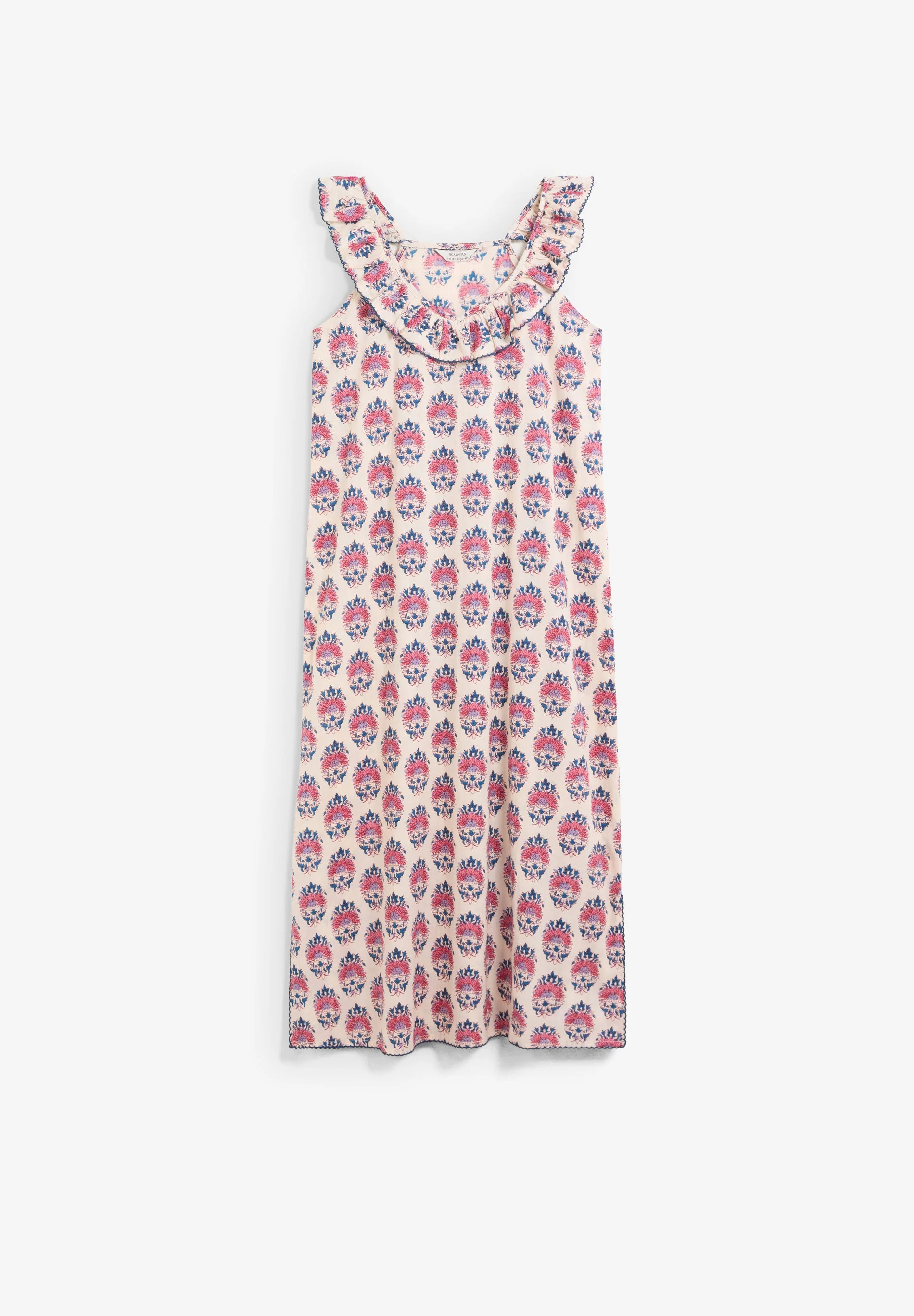 PRINTED MIDI DRESS - Image 5