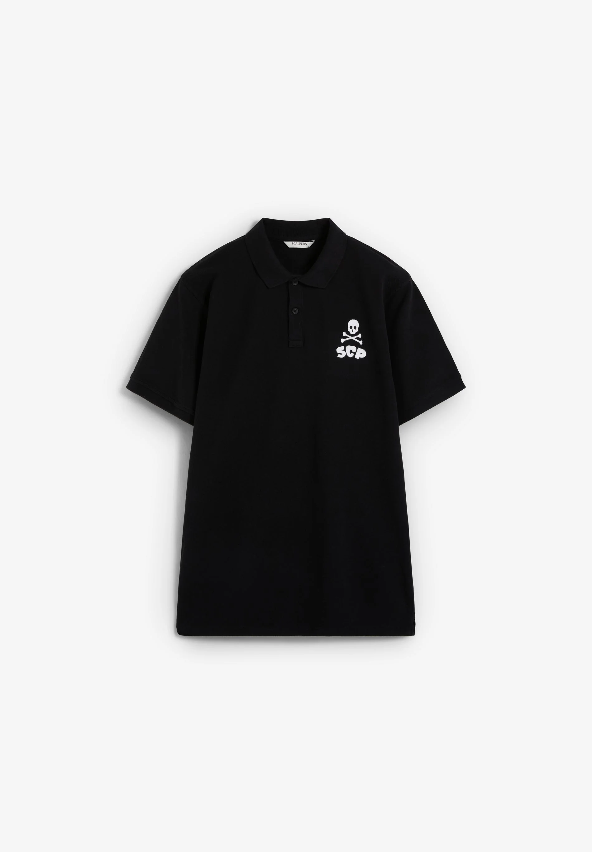 SCALPERS X SPORTING CP EMBROIDERED POLO SHIRT - Image 3