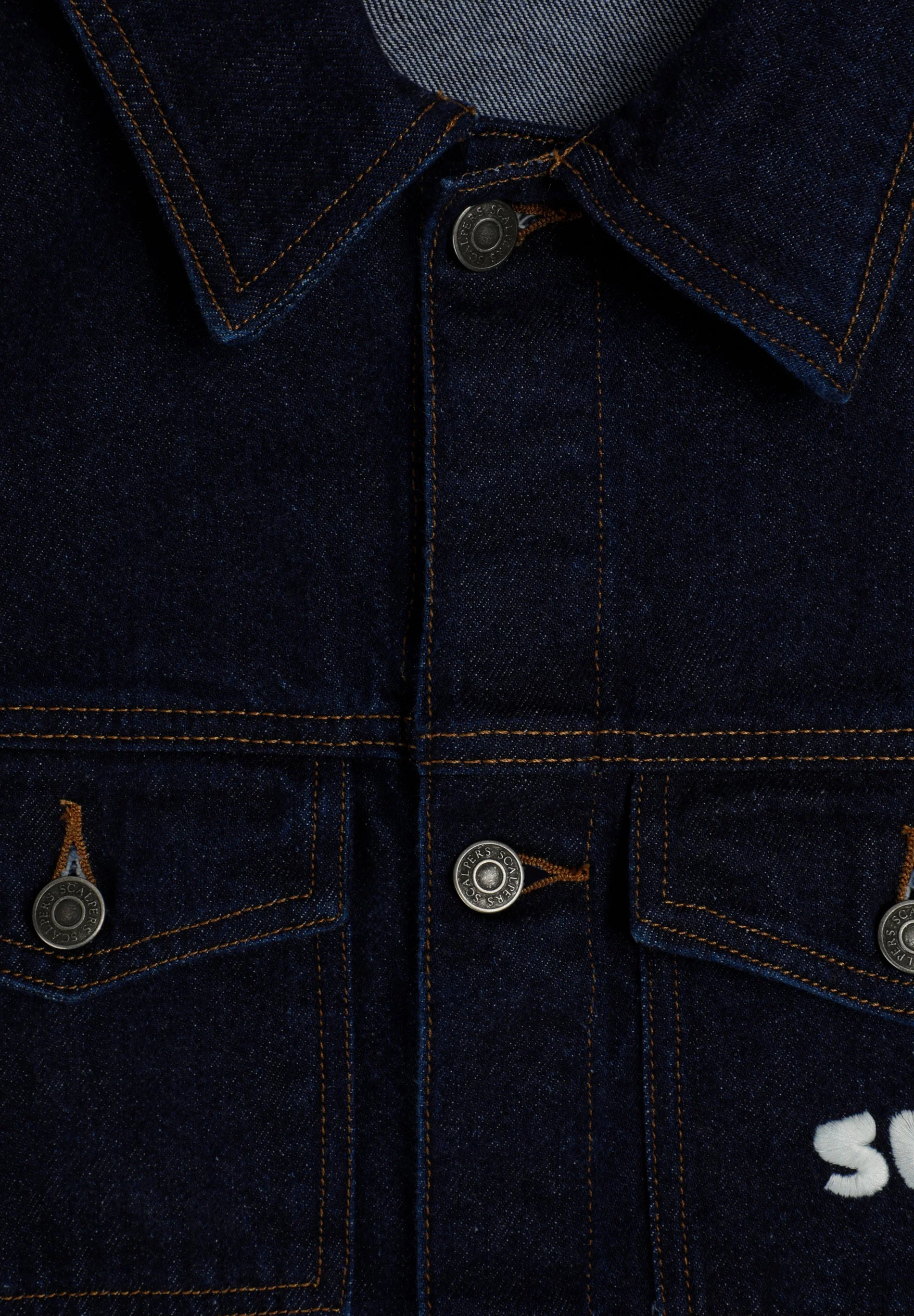 SCALPERS X SPORTING CP DENIM JACKET - Image 5