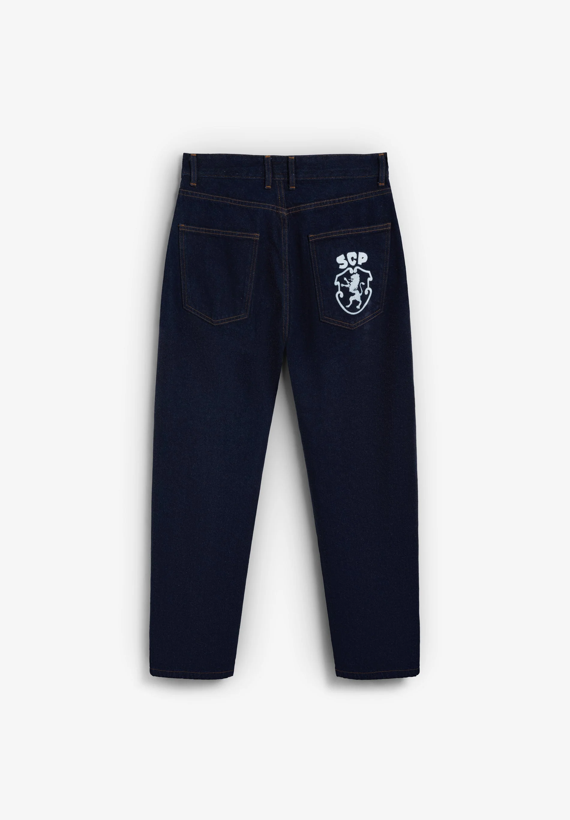 SCALPERS X SPORTING CP CROPPED FIT JEANS - Image 4