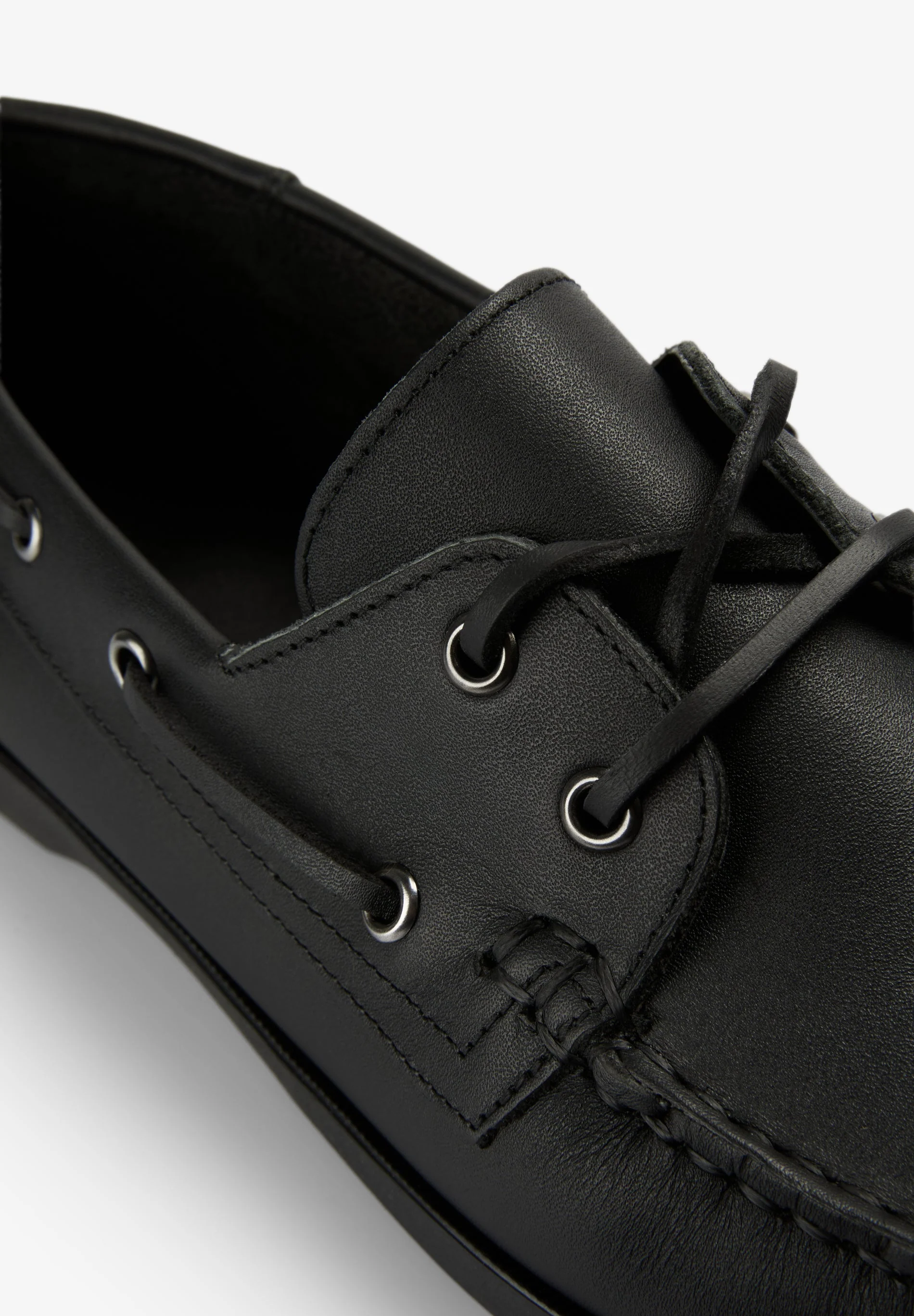 SCALPERS X SPORTING CP LEATHER DECK SHOES - Image 7