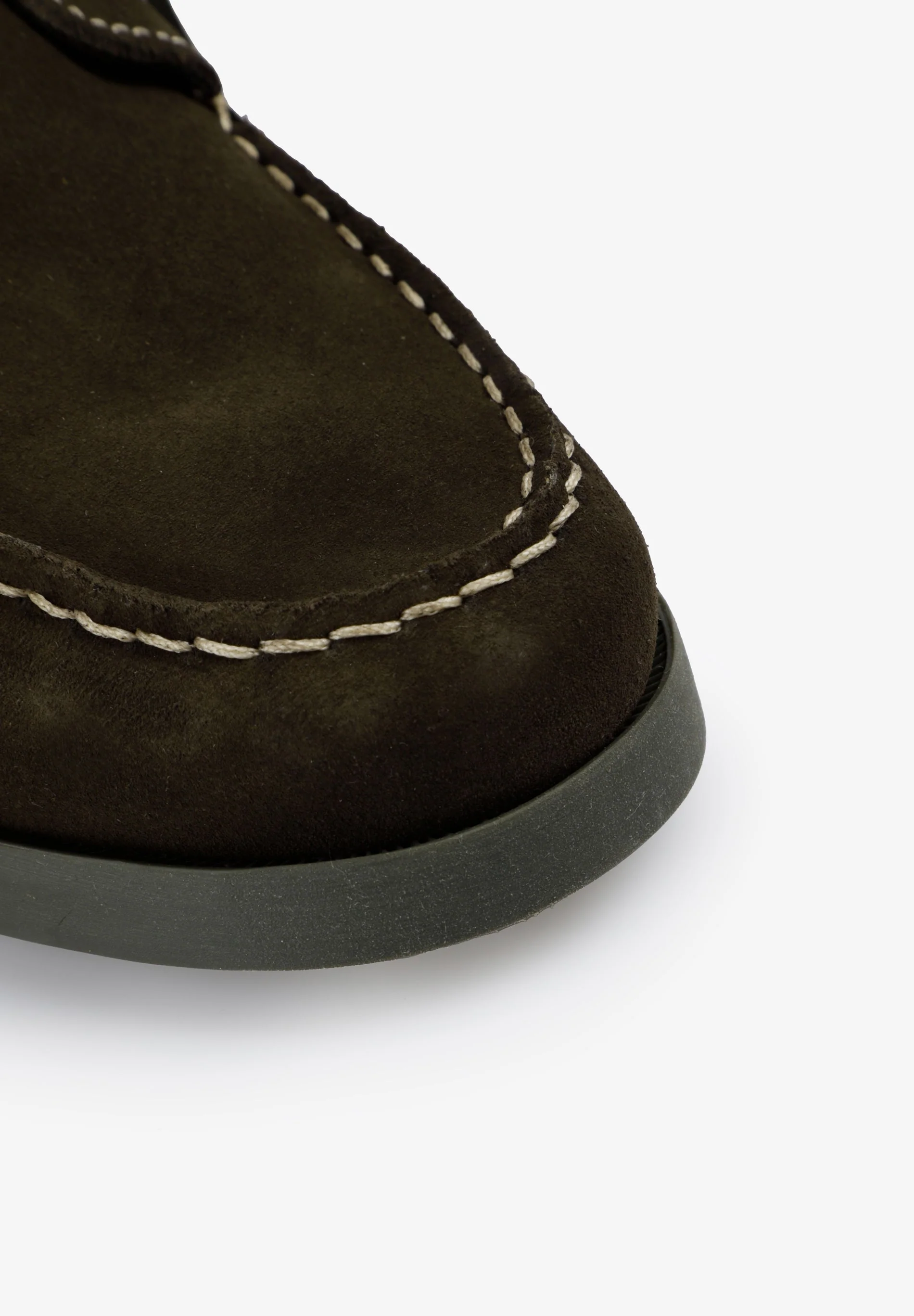 CONTRAST SUEDE BOAT SHOES - Image 7