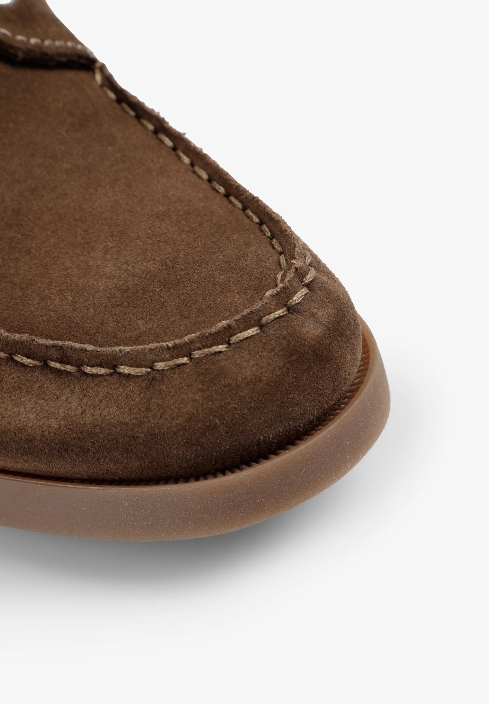 CONTRAST SUEDE BOAT SHOES - Image 7