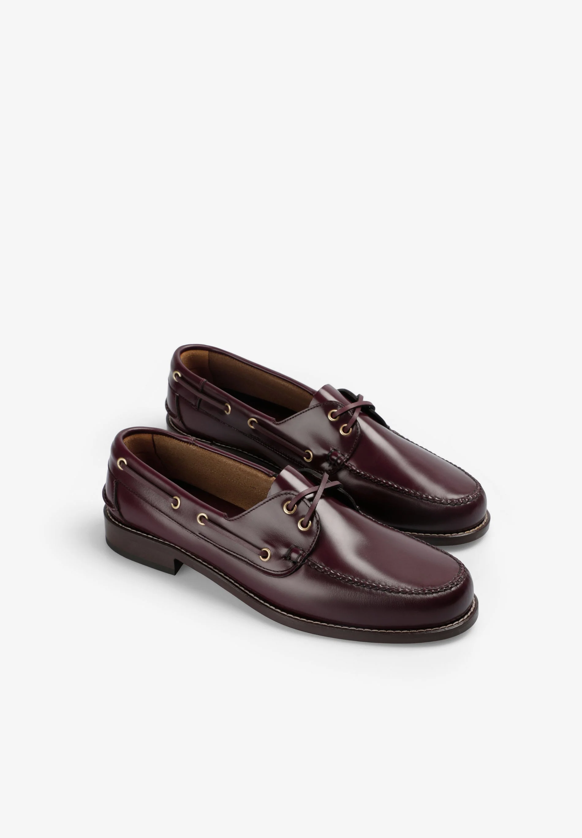LEATHER DECK SHOES - Image 3