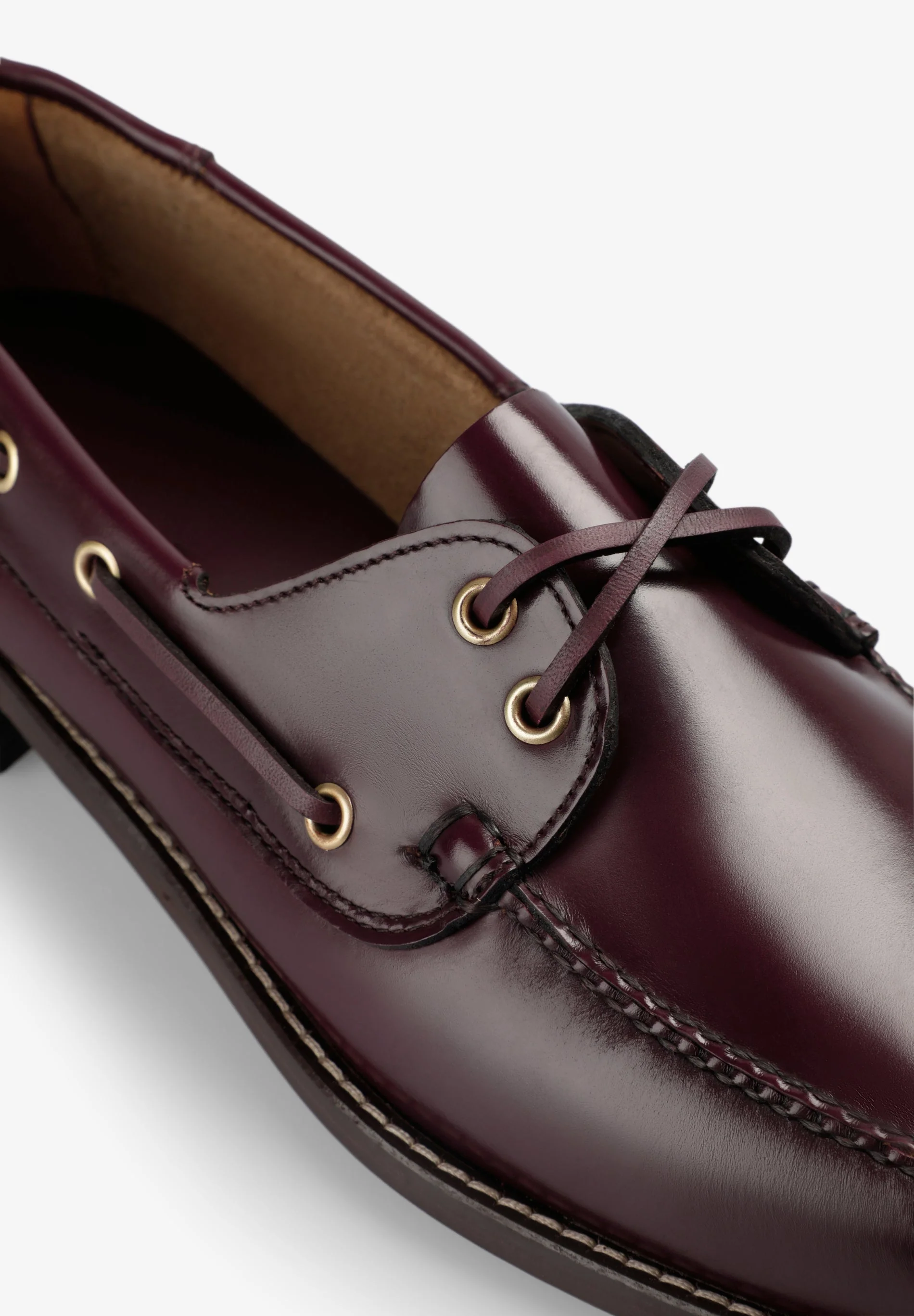 LEATHER DECK SHOES - Image 7