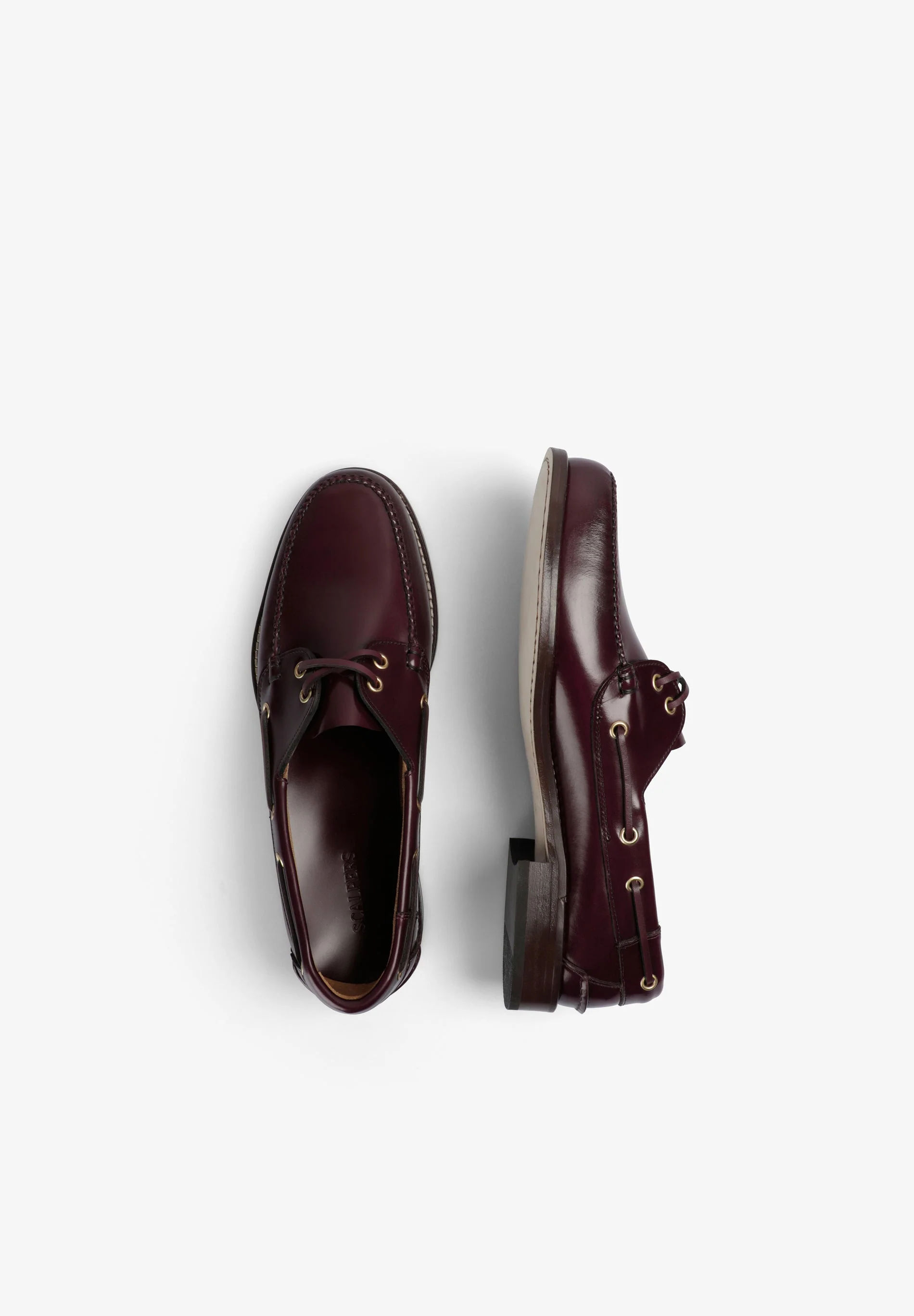 LEATHER DECK SHOES - Image 9