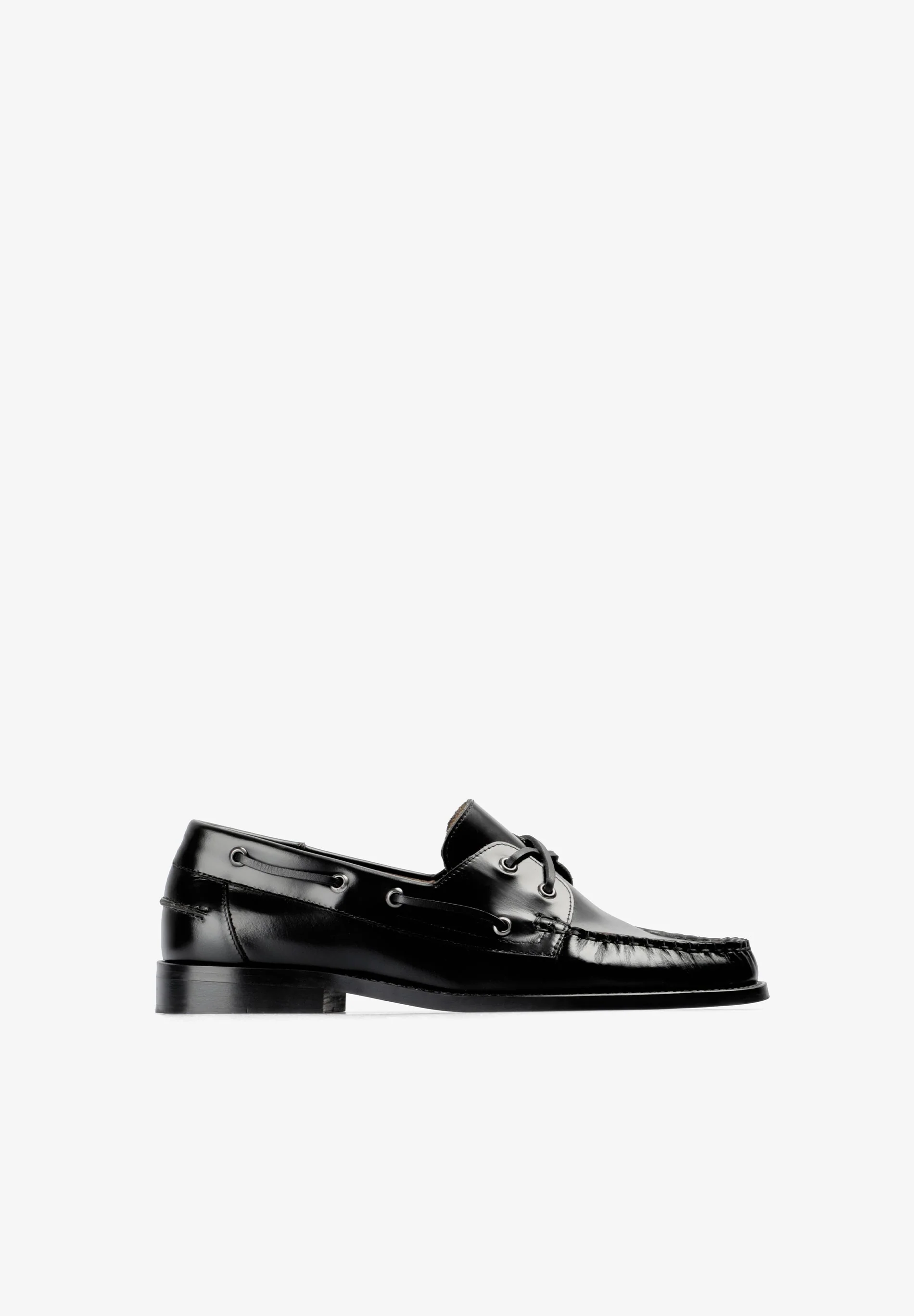 LEATHER DECK SHOES