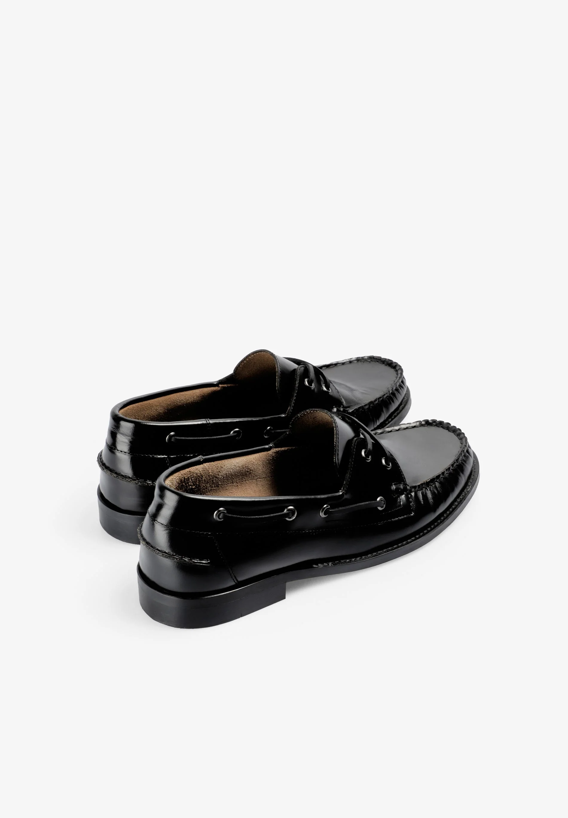 LEATHER DECK SHOES - Image 3