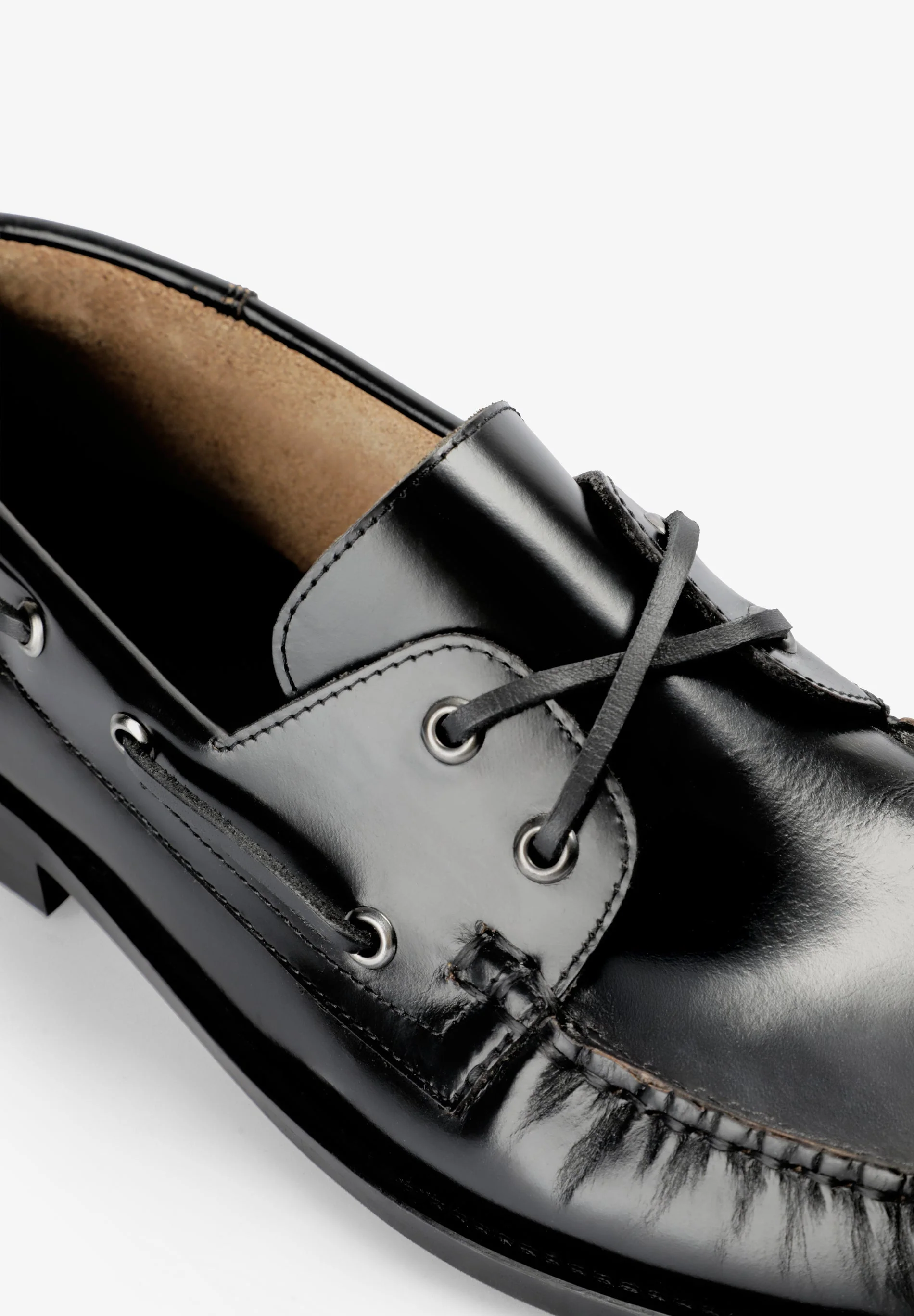 LEATHER DECK SHOES - Image 6