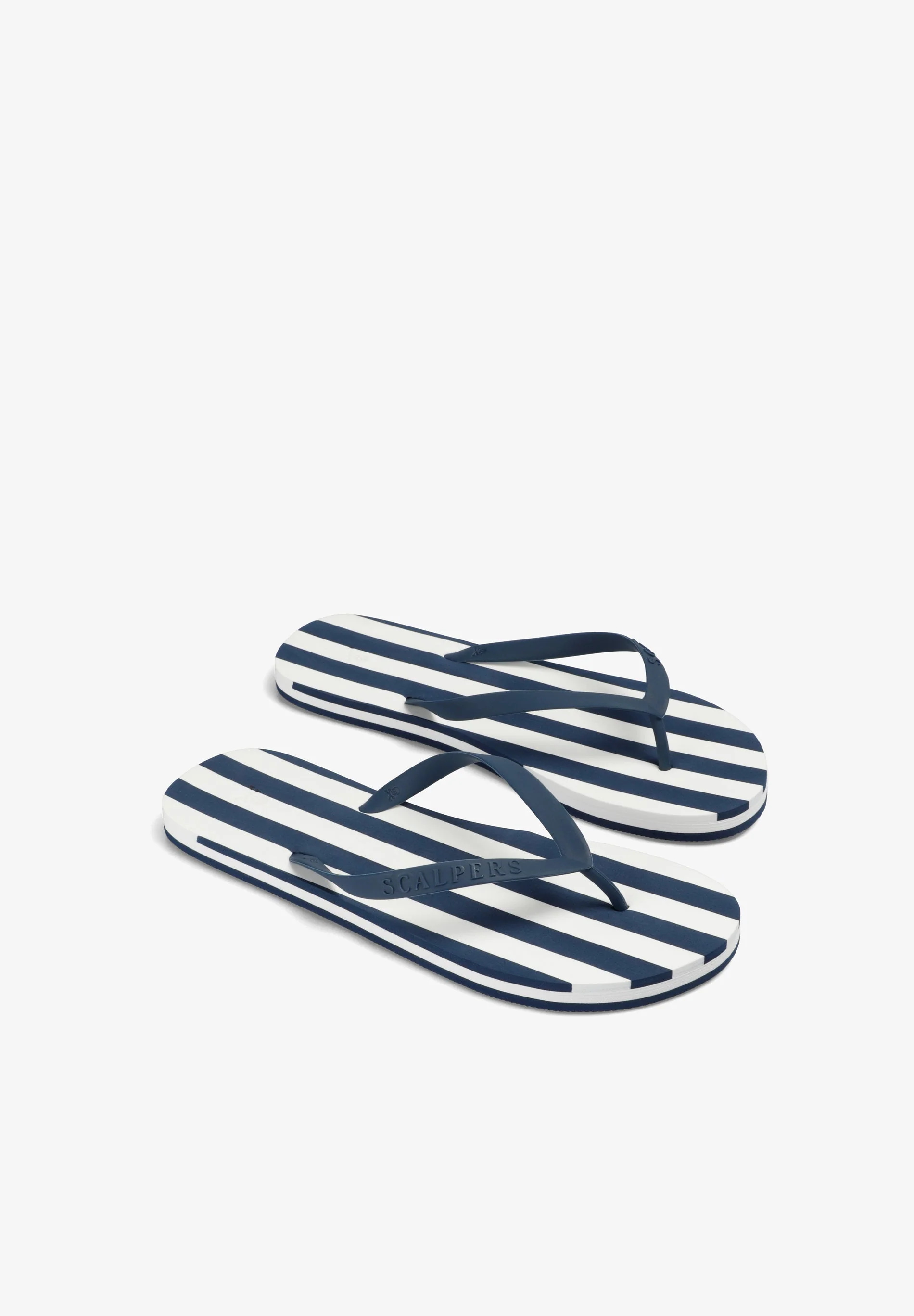 STRIPED BEACH FLIP FLOPS - Image 2