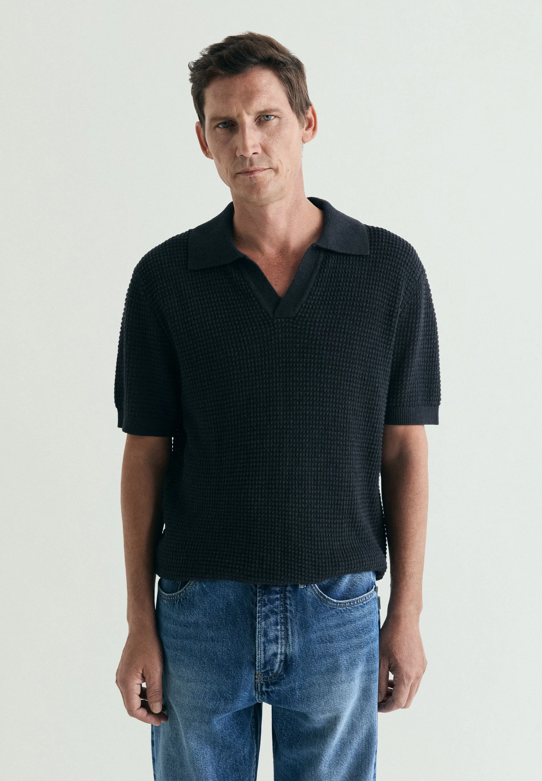 CROCHET POLO SHIRT - Image 3