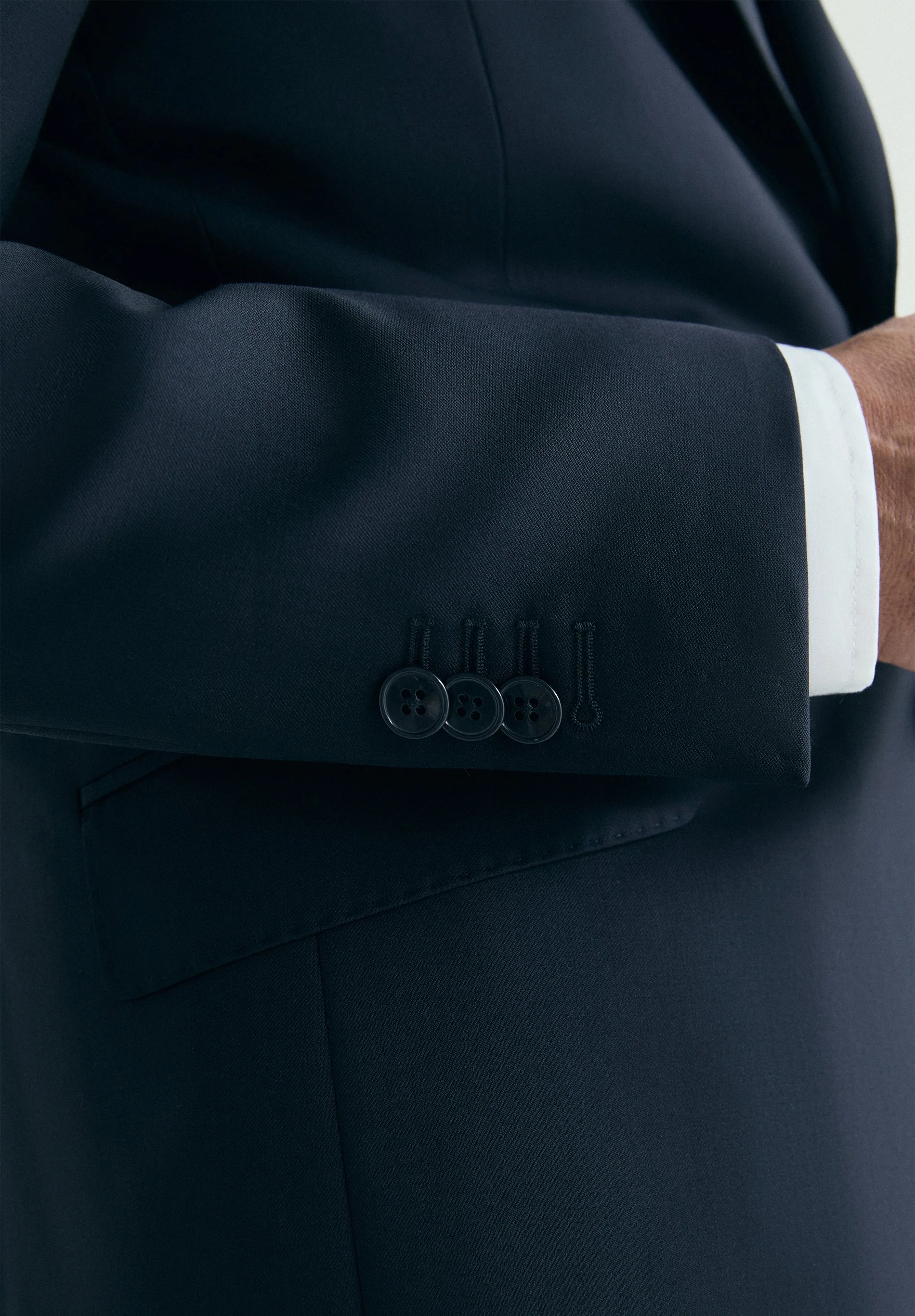 MARZOTTO COLD WOOL SUIT JACKET - Image 4