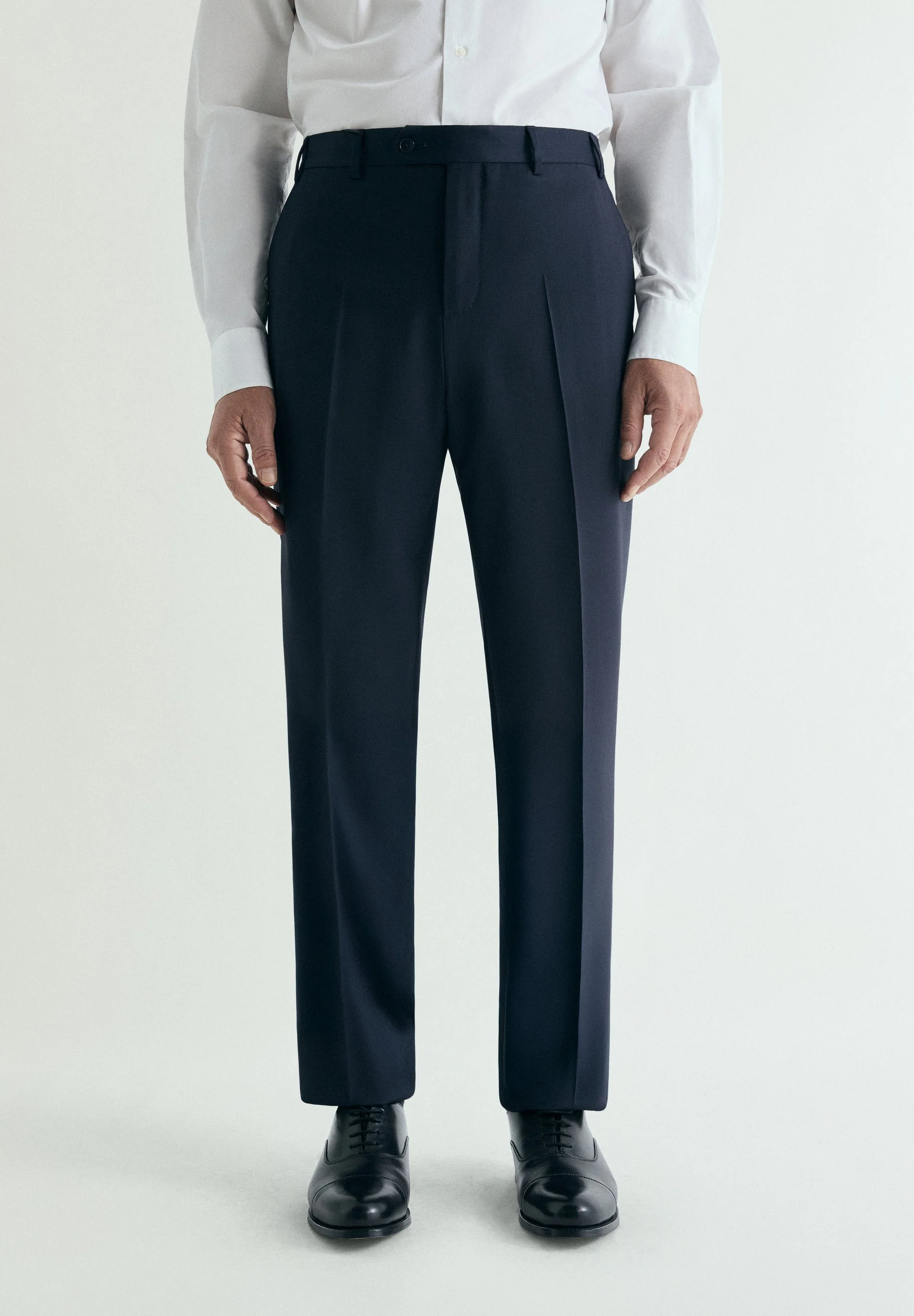 MARZOTTO COLD WOOL SUIT TROUSERS - Image 2