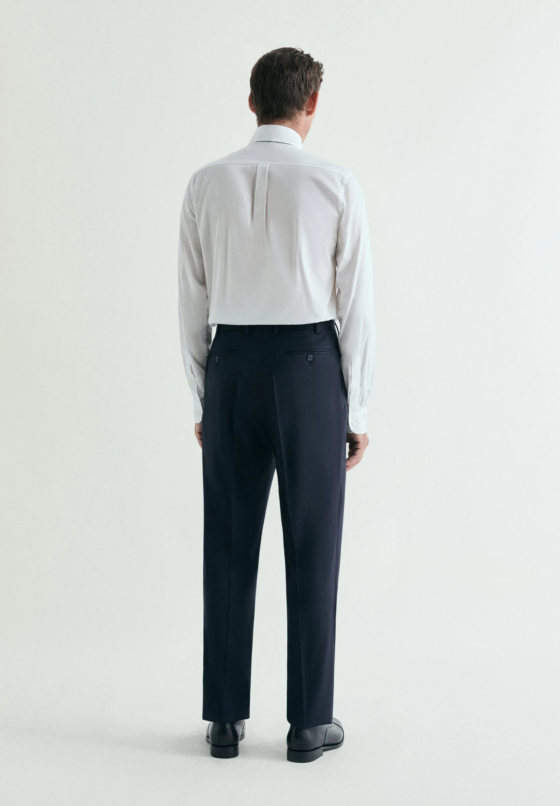 MARZOTTO COLD WOOL SUIT TROUSERS - Image 4