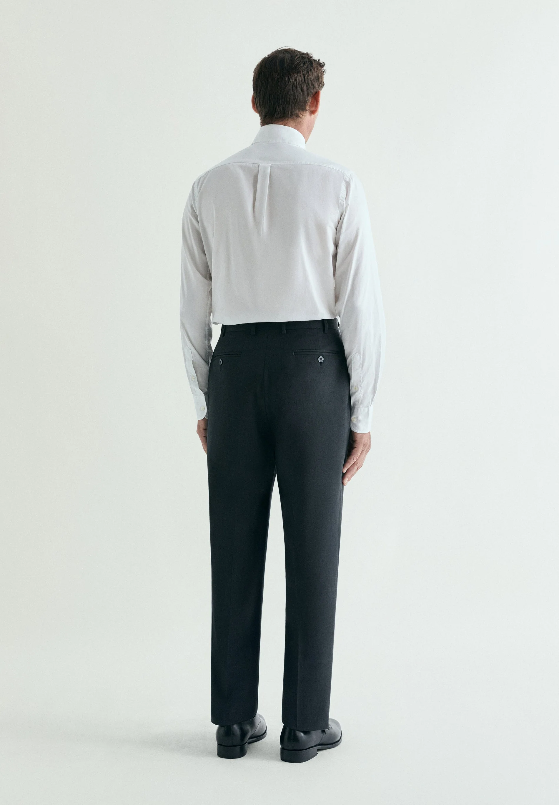 ZIGNONE COLD WOOL SUIT TROUSERS - Image 4