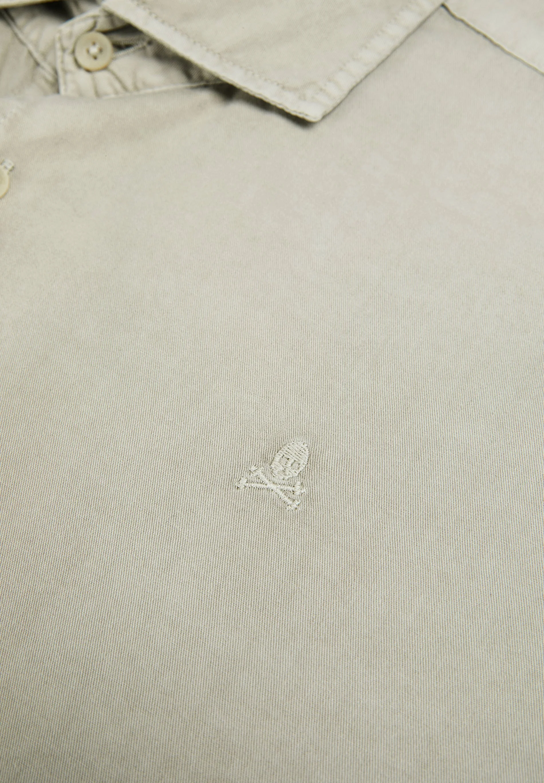 SKULL SHIRT WITH MATCHING EMBROIDERY - Image 3