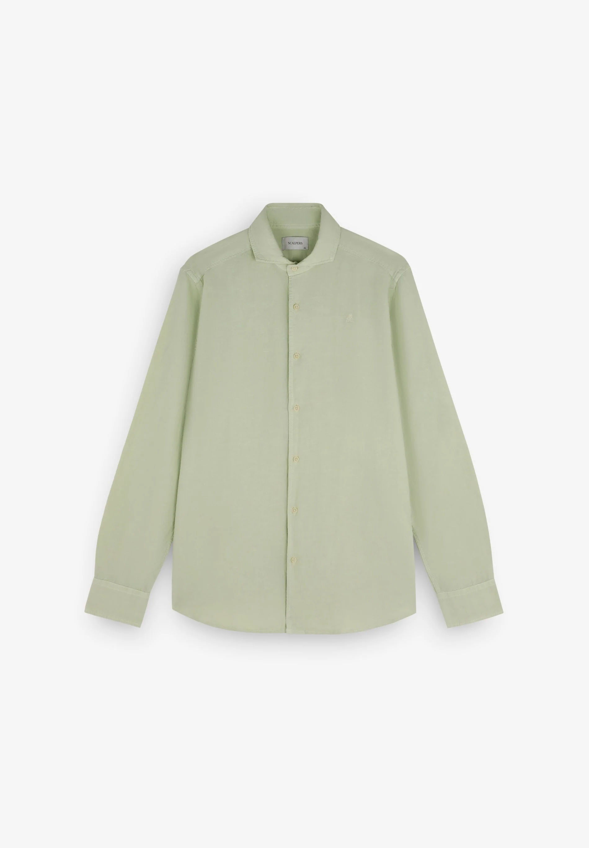 LINEN SKULL SHIRT