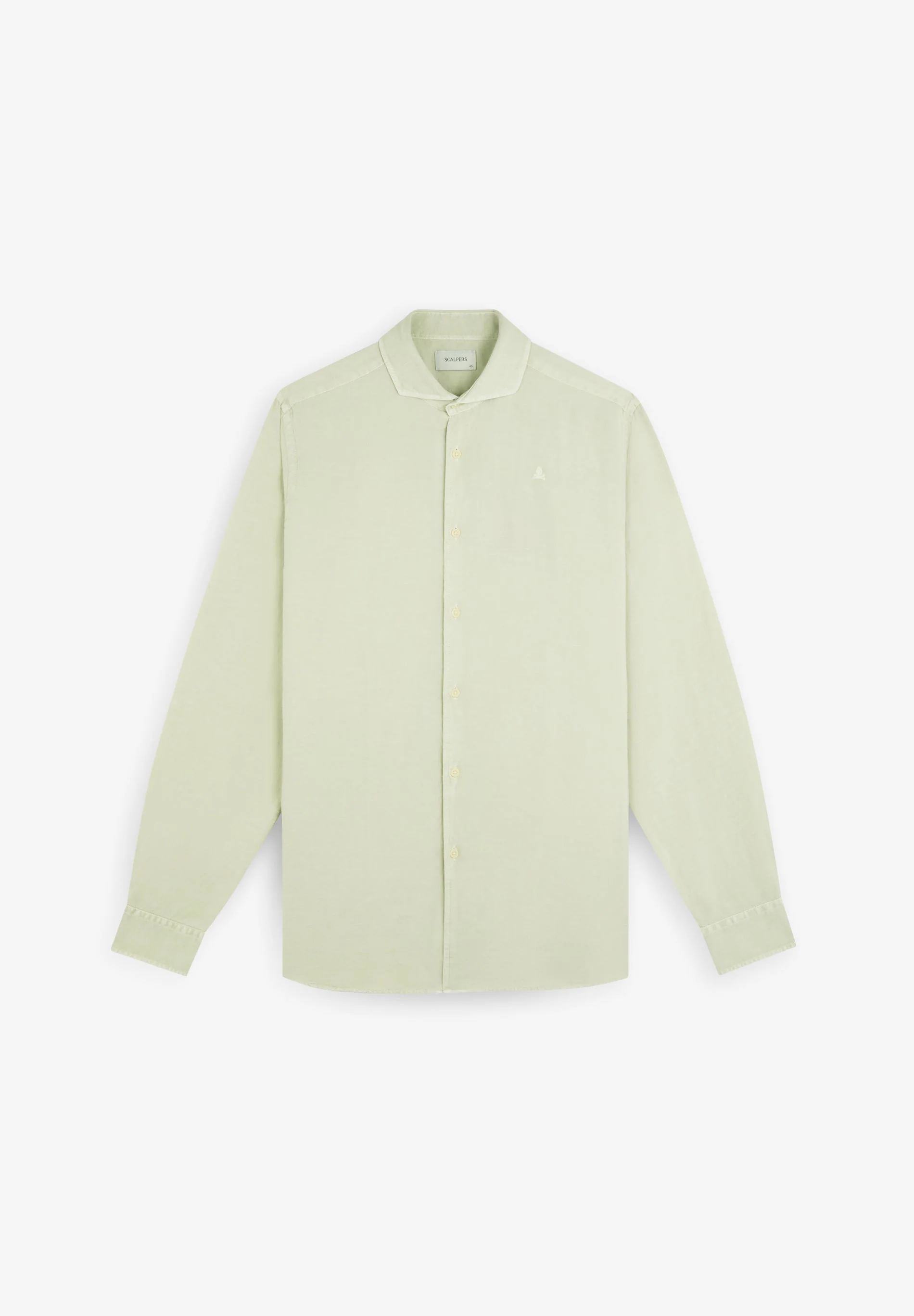 LINEN SKULL SHIRT