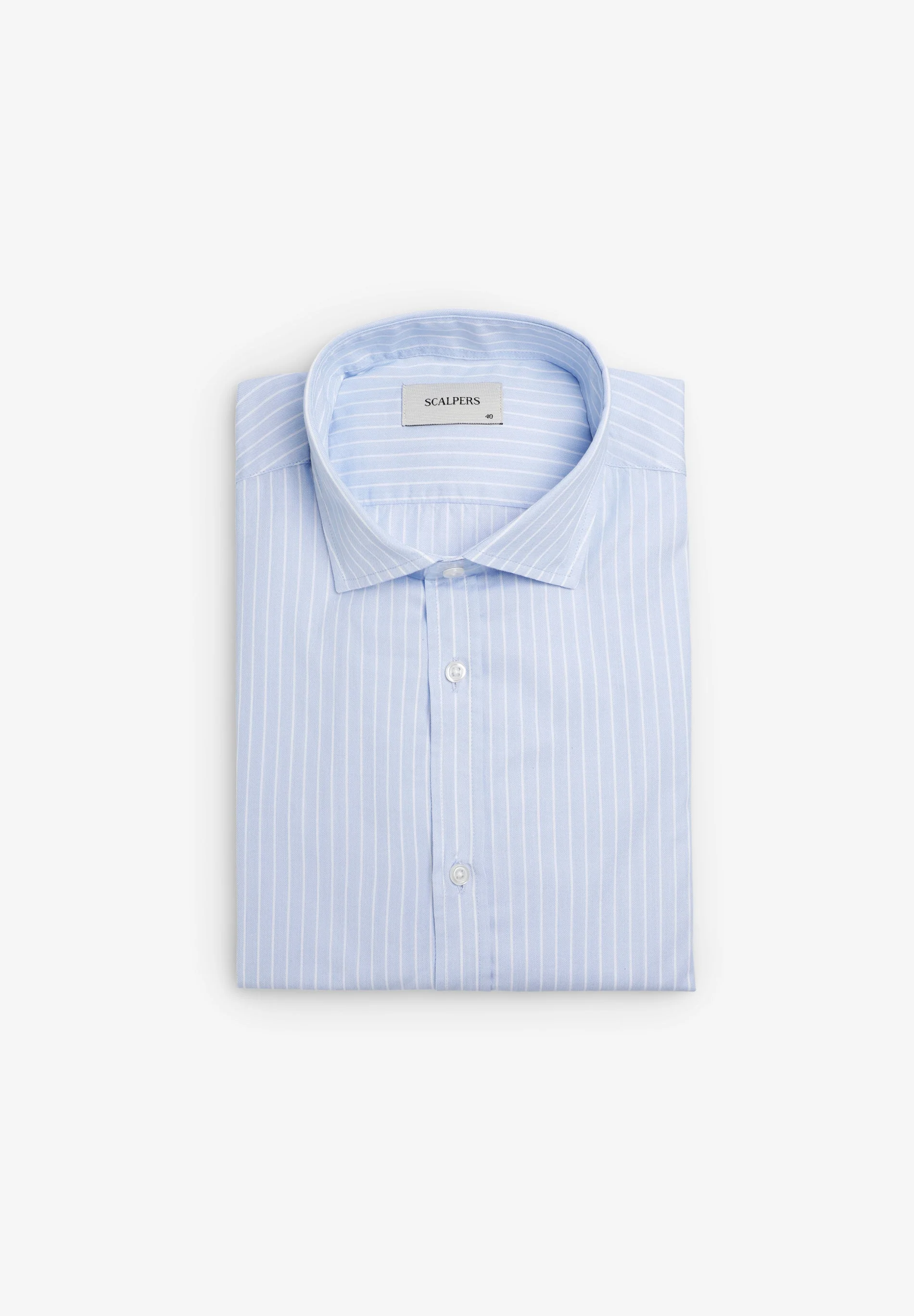 SLIM FIT CONTRAST EMBROIDERED SHIRT - Image 3