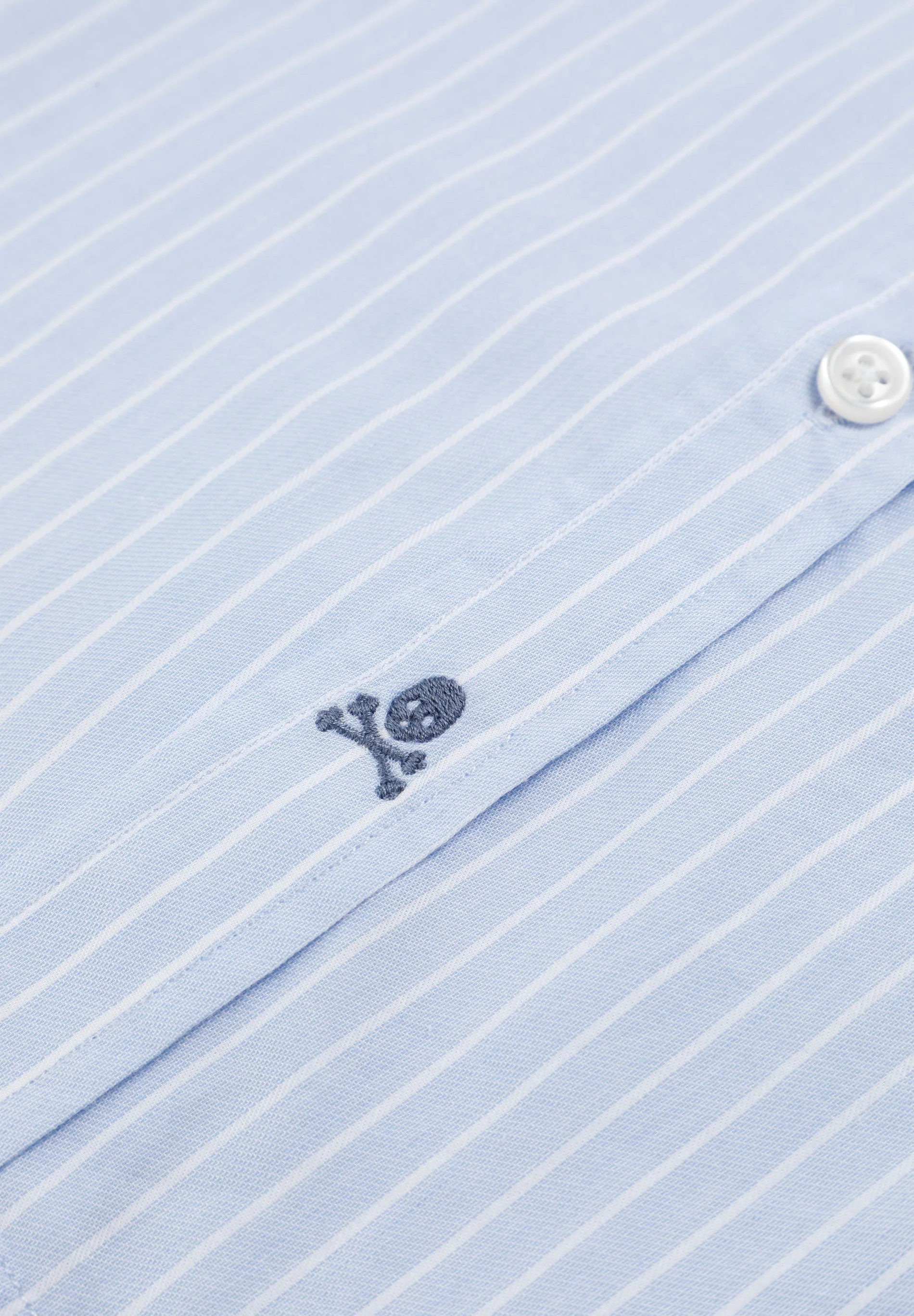 SLIM FIT CONTRAST EMBROIDERED SHIRT - Image 4