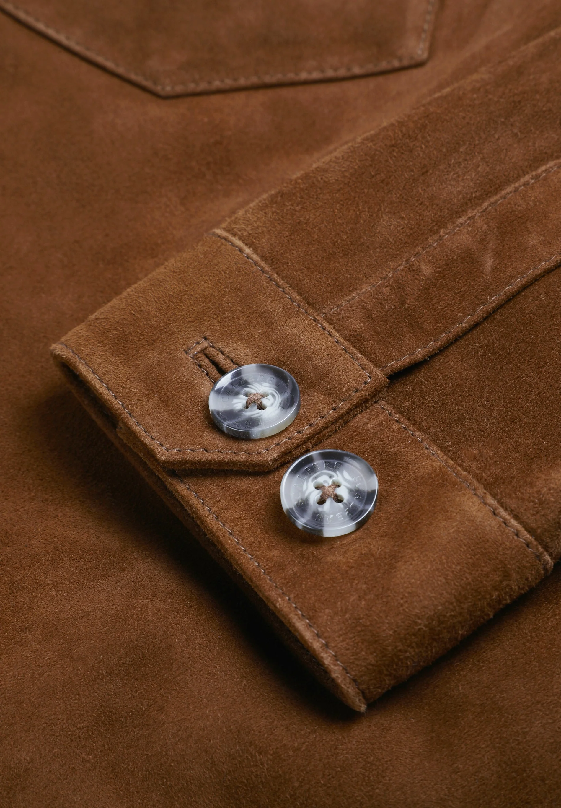 LEATHER JACKET WITH BUTTONS - Image 5