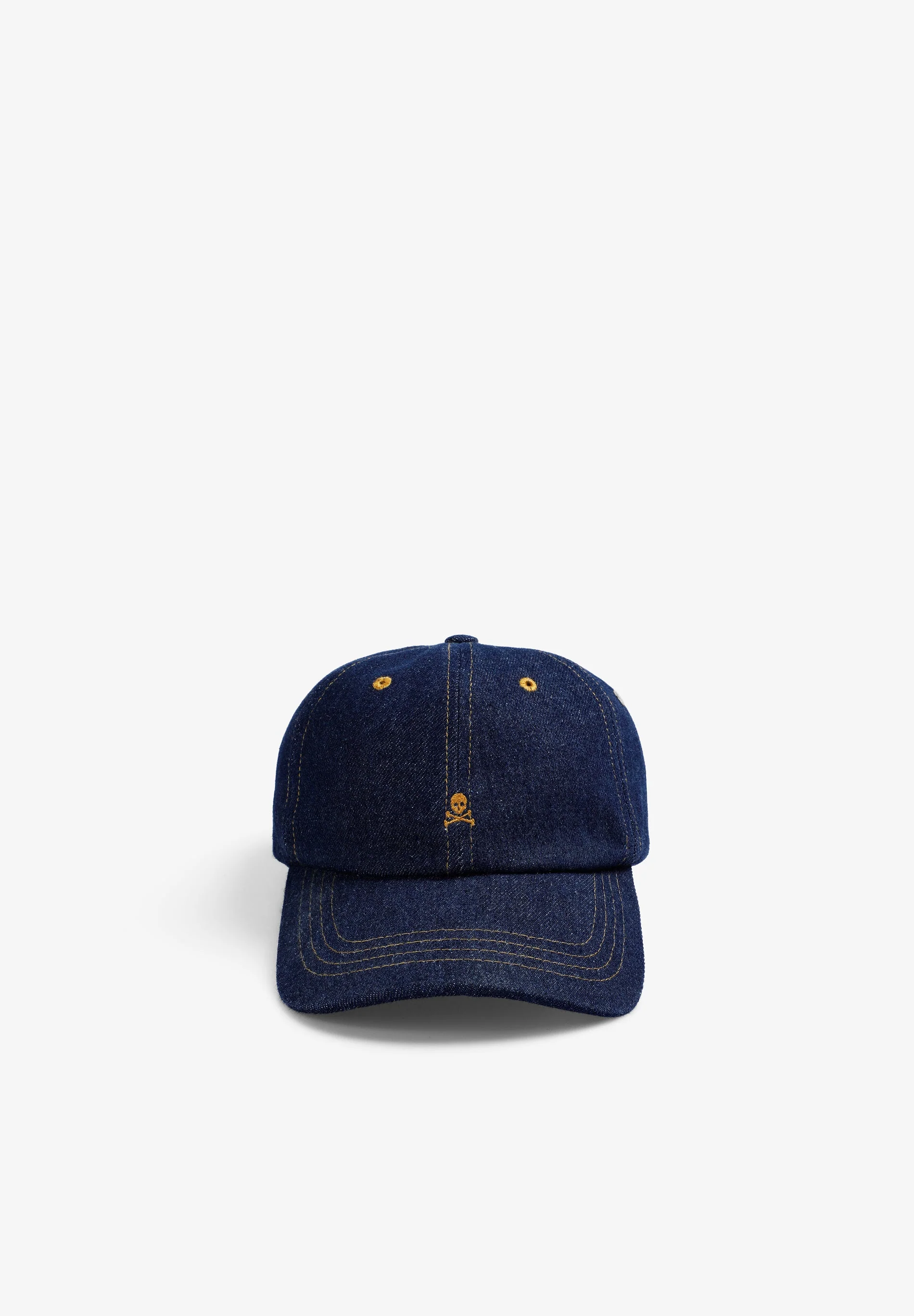 CONTRAST DENIM CAP - Image 2
