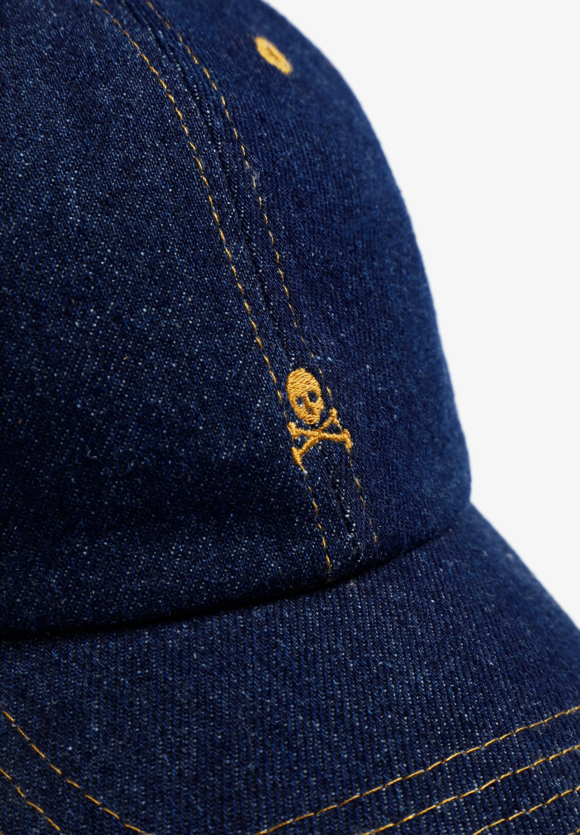 CONTRAST DENIM CAP - Image 3