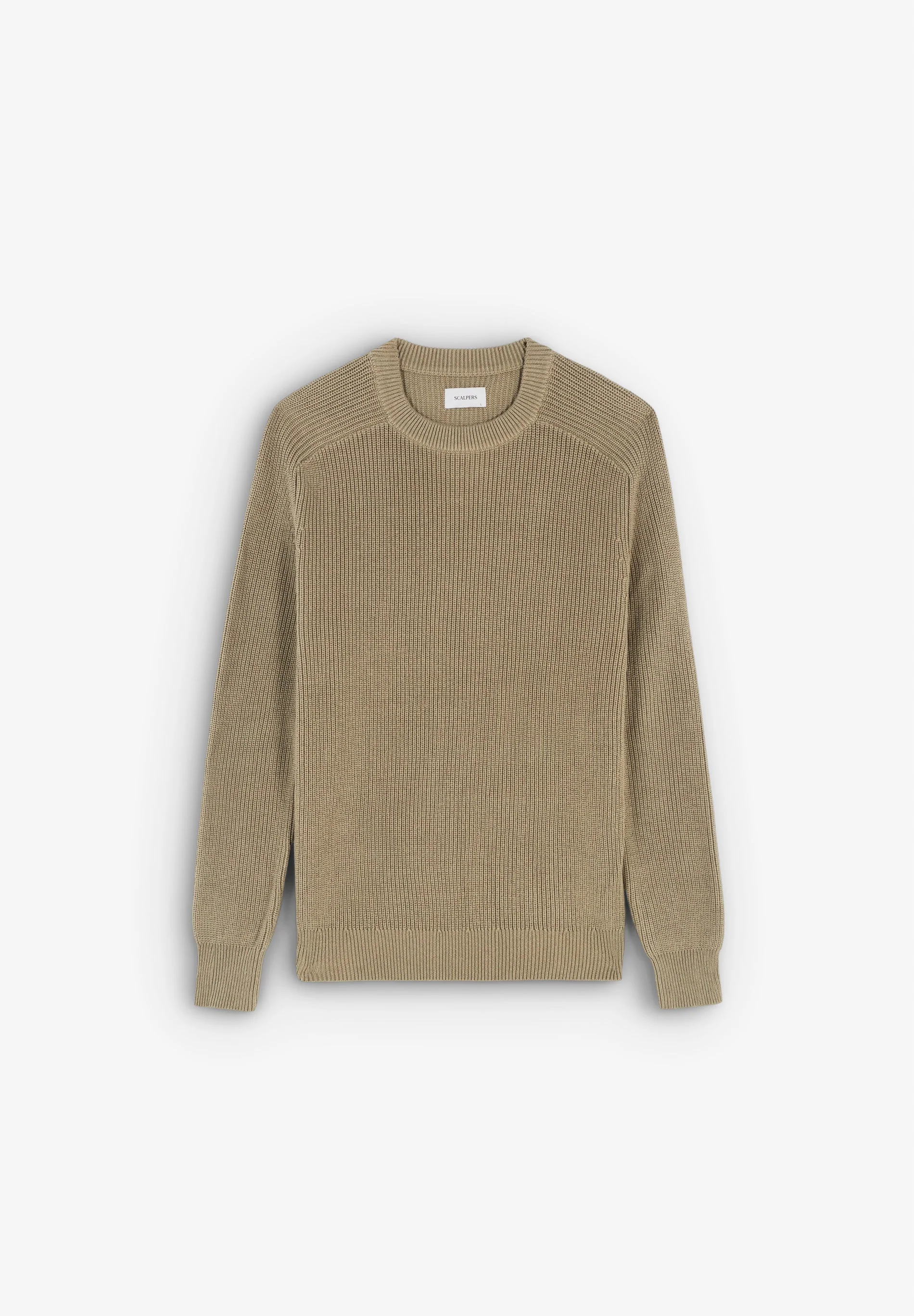 COTTON KNIT SWEATER